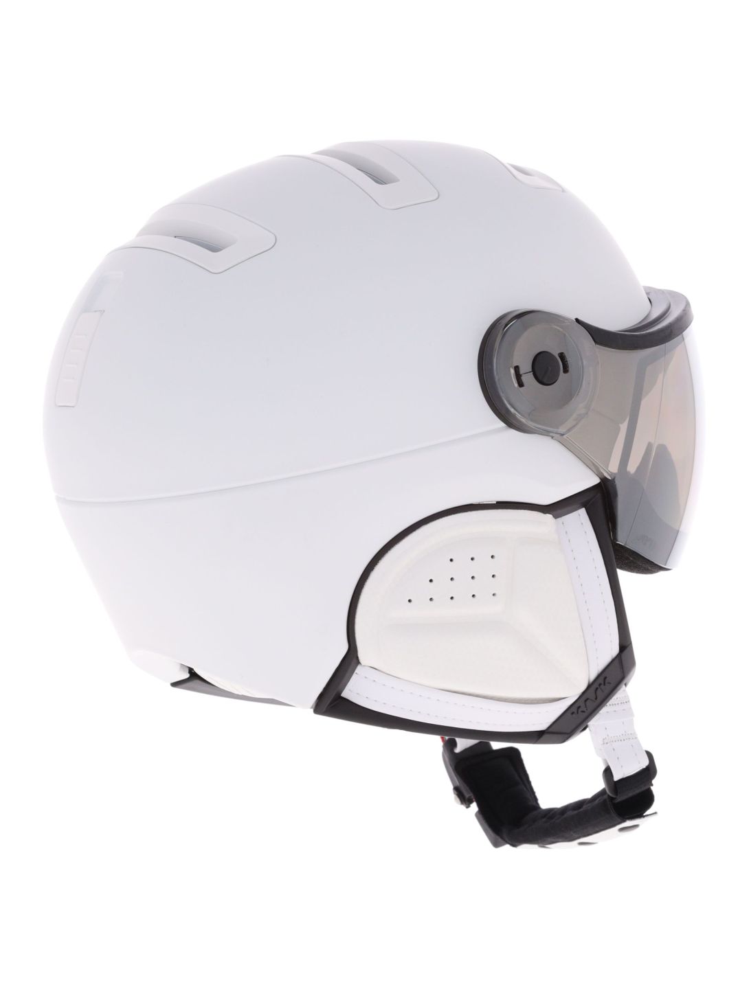 Kask, Piuma-R Shadow Visor casco con visera unisex White blanco 