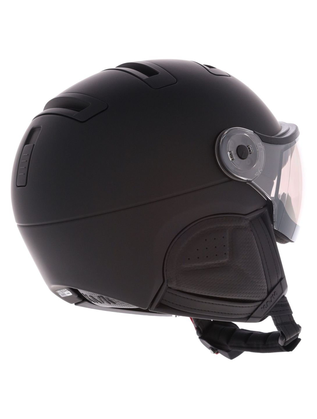 Kask, Piuma-R Shadow Visor casco con visera unisex Black negro 