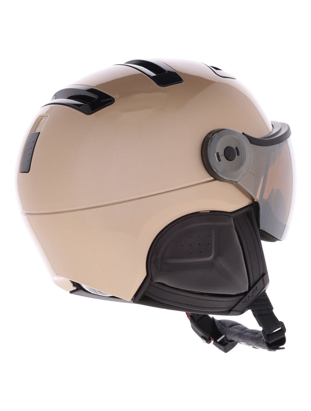 Kask, Piuma-R Treasure casco con visera unisex Gold Goud 