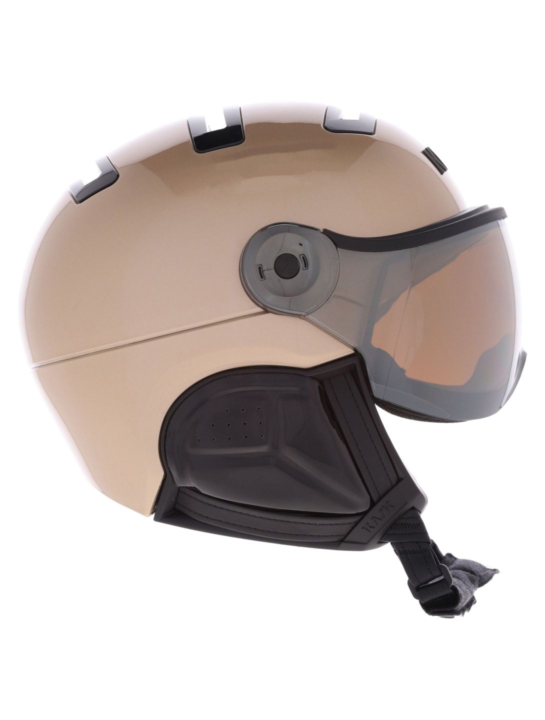 Kask, Piuma-R Treasure casco con visera unisex Gold Goud 