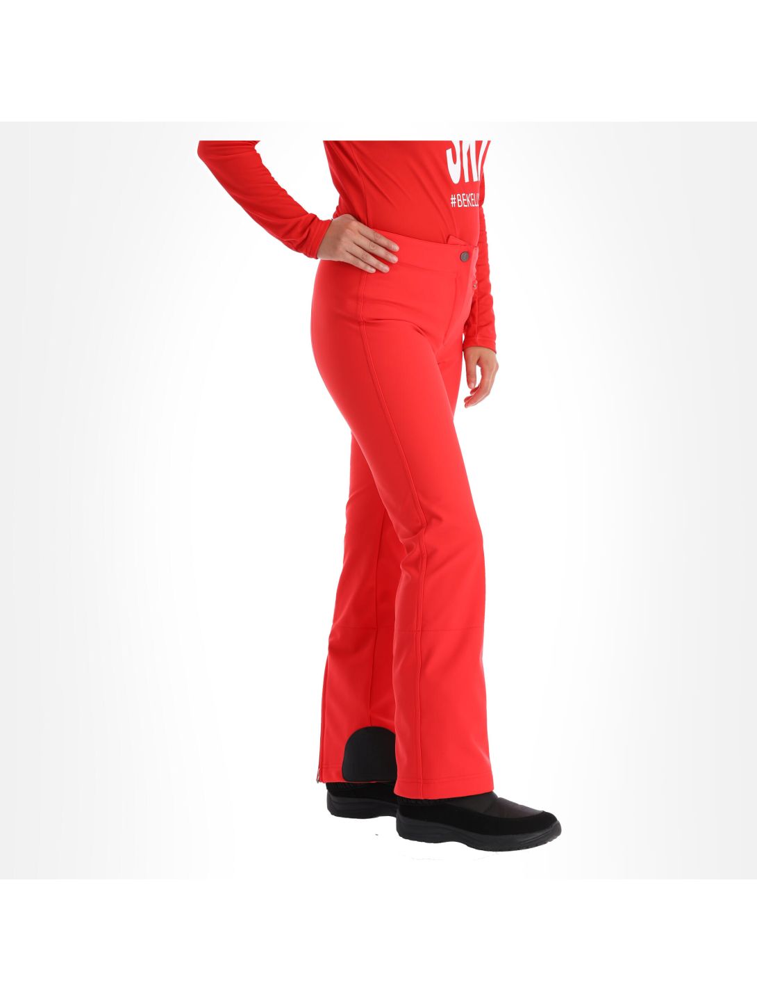 Kelly, Softshell Pants pantalones de esquí softshell mujeres rojo 