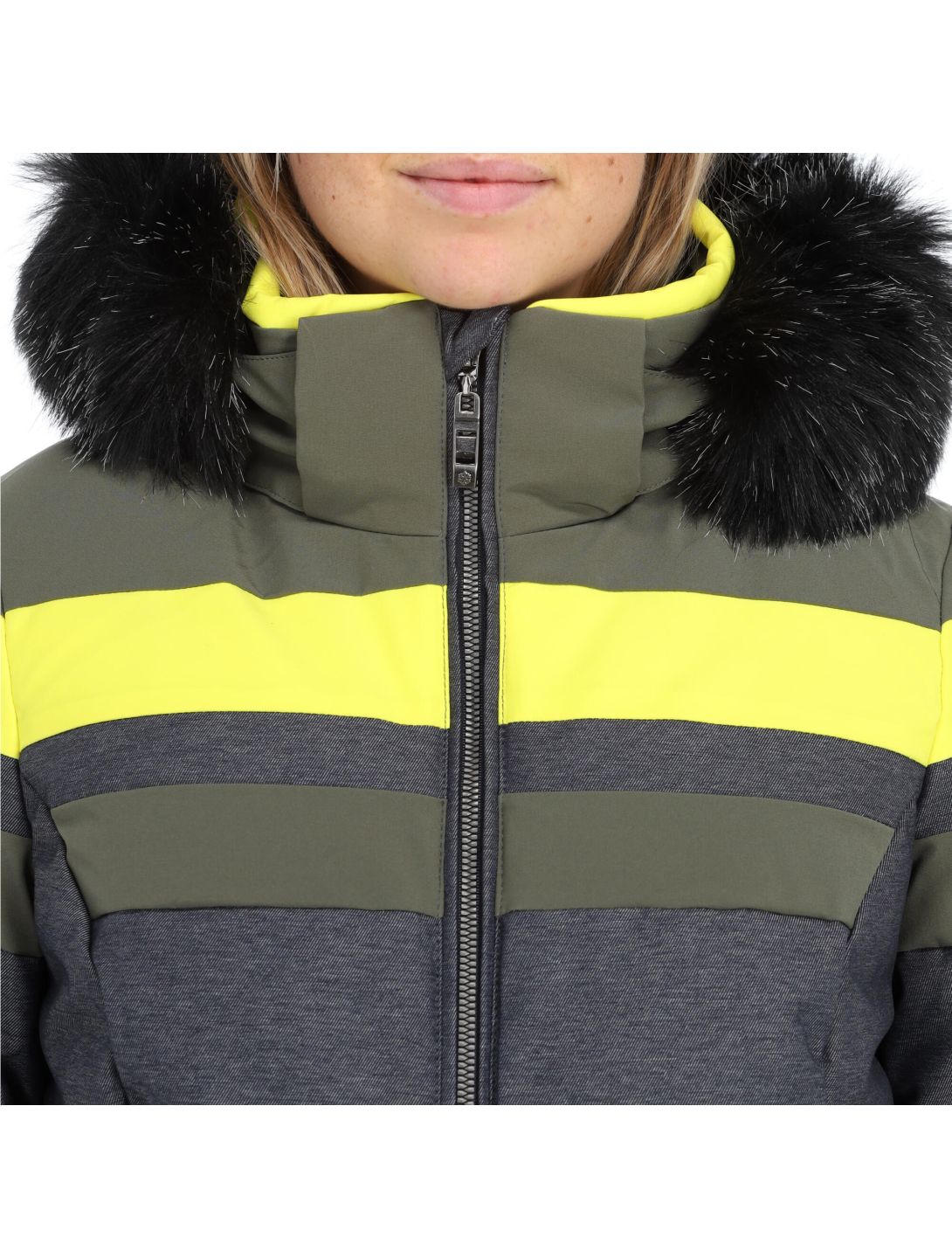 Killtec, Atka Wmn Quilted Ski Jckt D chaqueta de esquí mujeres olive verde