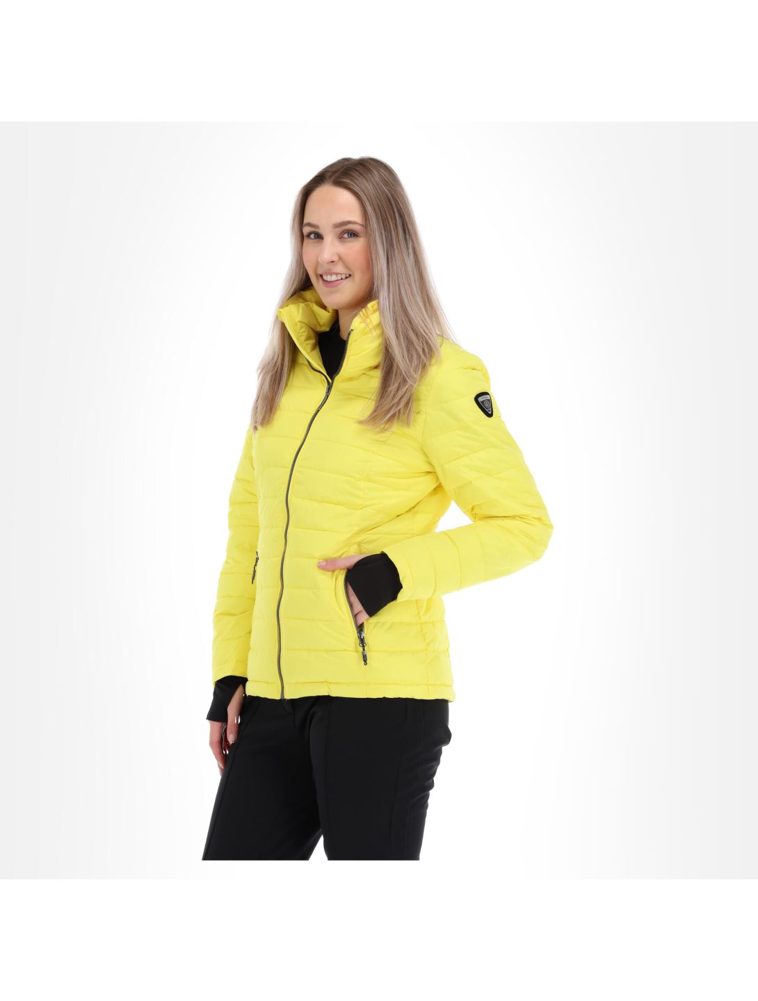 Killtec, Atka Wmn Quilted Ski Jckt F chaqueta de esquí mujeres amarillo