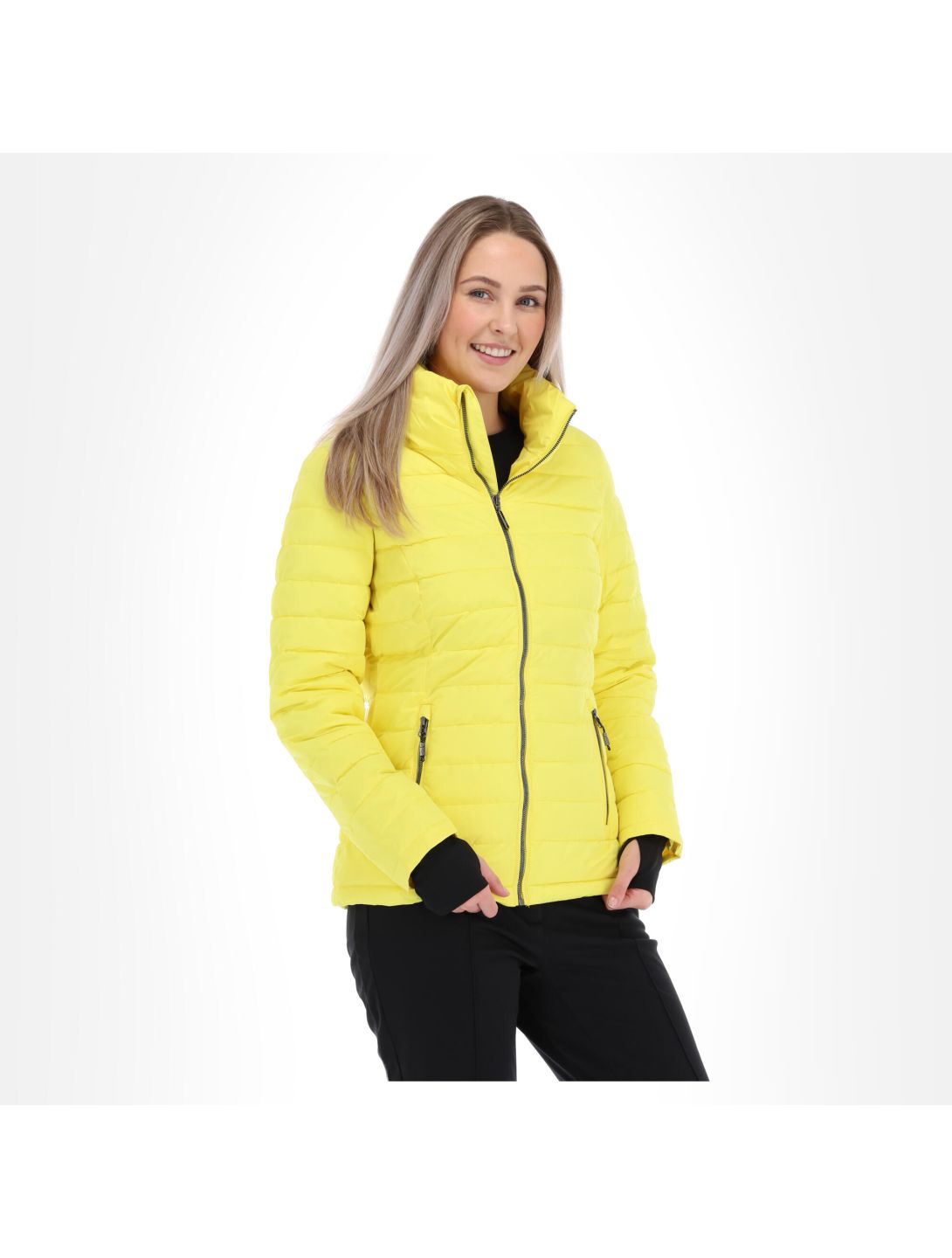 Killtec, Atka Wmn Quilted Ski Jckt F chaqueta de esquí mujeres amarillo