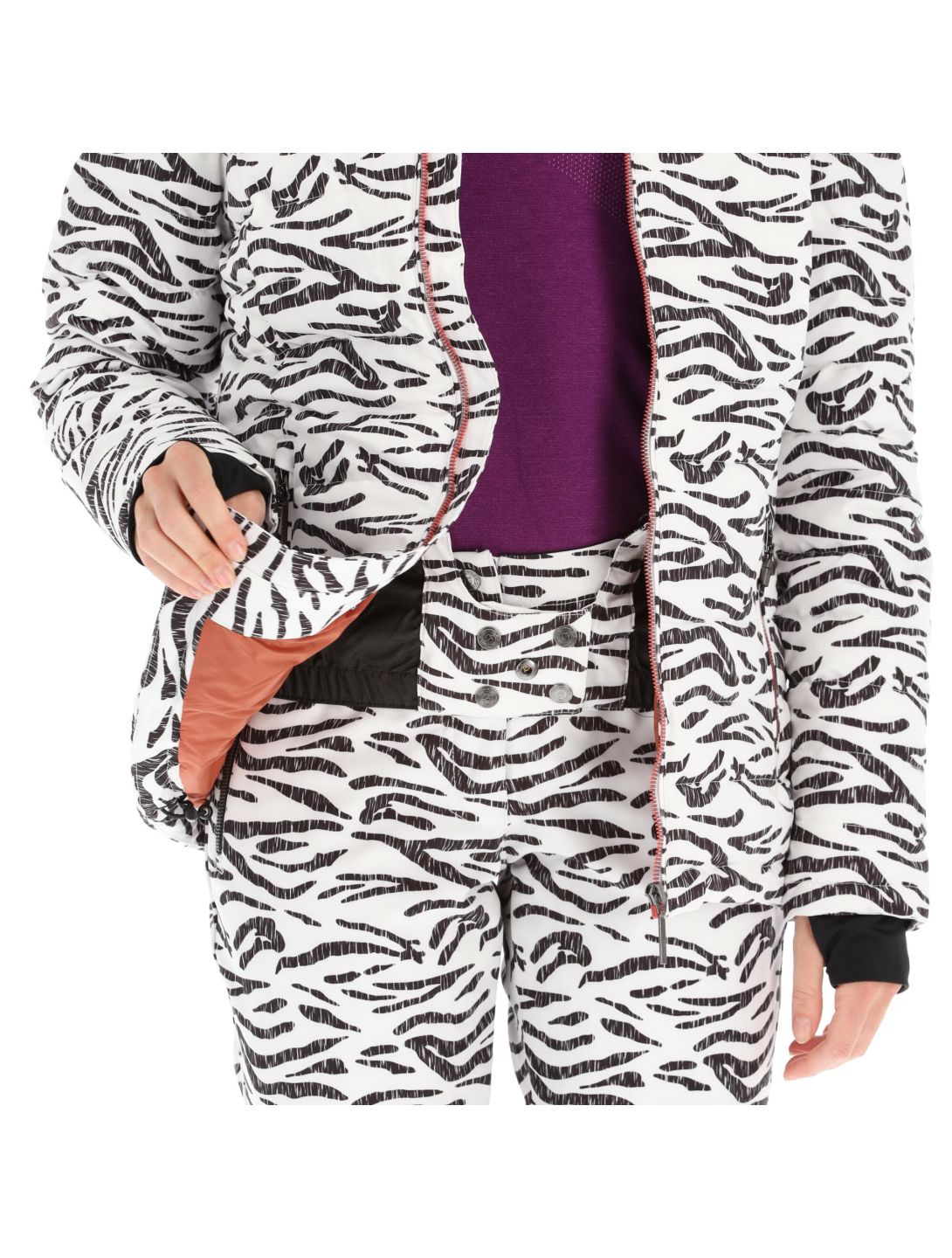 Killtec, Atka Wmn Quilted Ski Jckt F chaqueta de esquí mujeres blanco