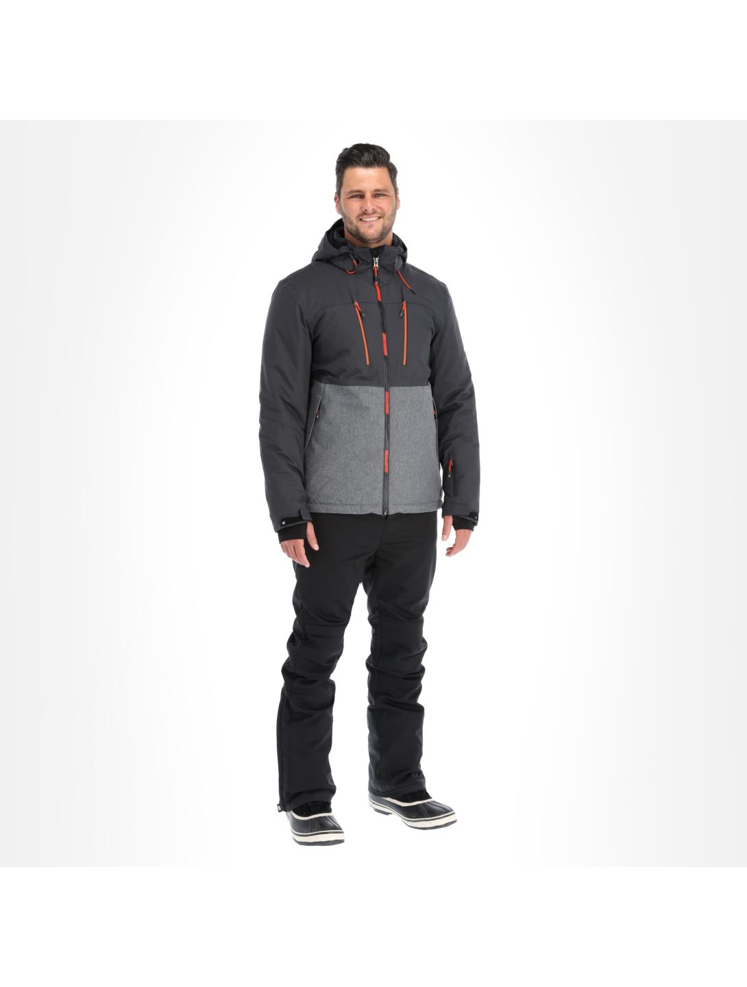 Killtec, Combloux Mn Ski Jckt A chaqueta de esquí hombres gris/negro