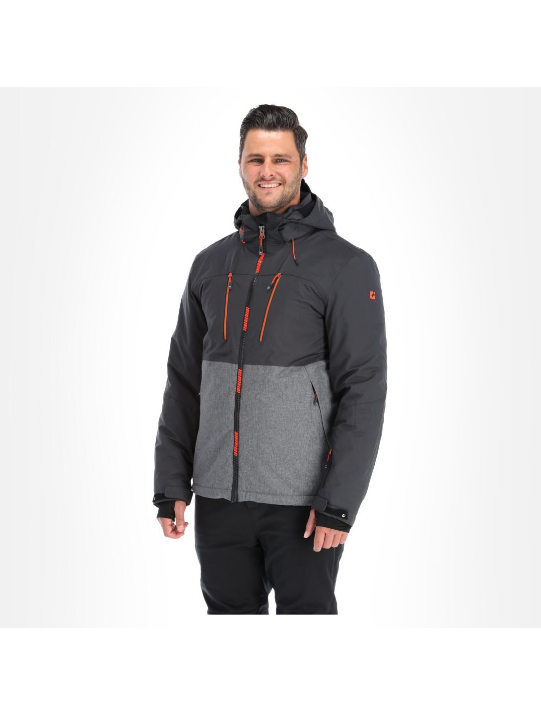 Killtec, Combloux Mn Ski Jckt A chaqueta de esquí hombres gris/negro