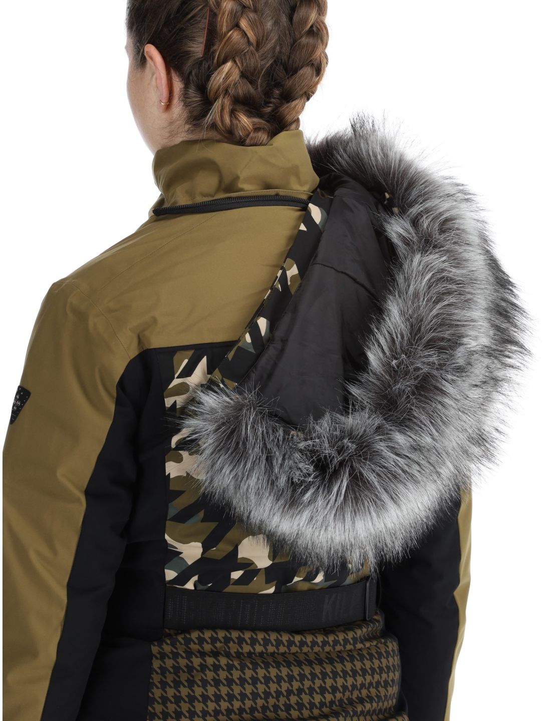 Kilpi, Clair chaqueta de esquí mujeres Khaki negro, verde 