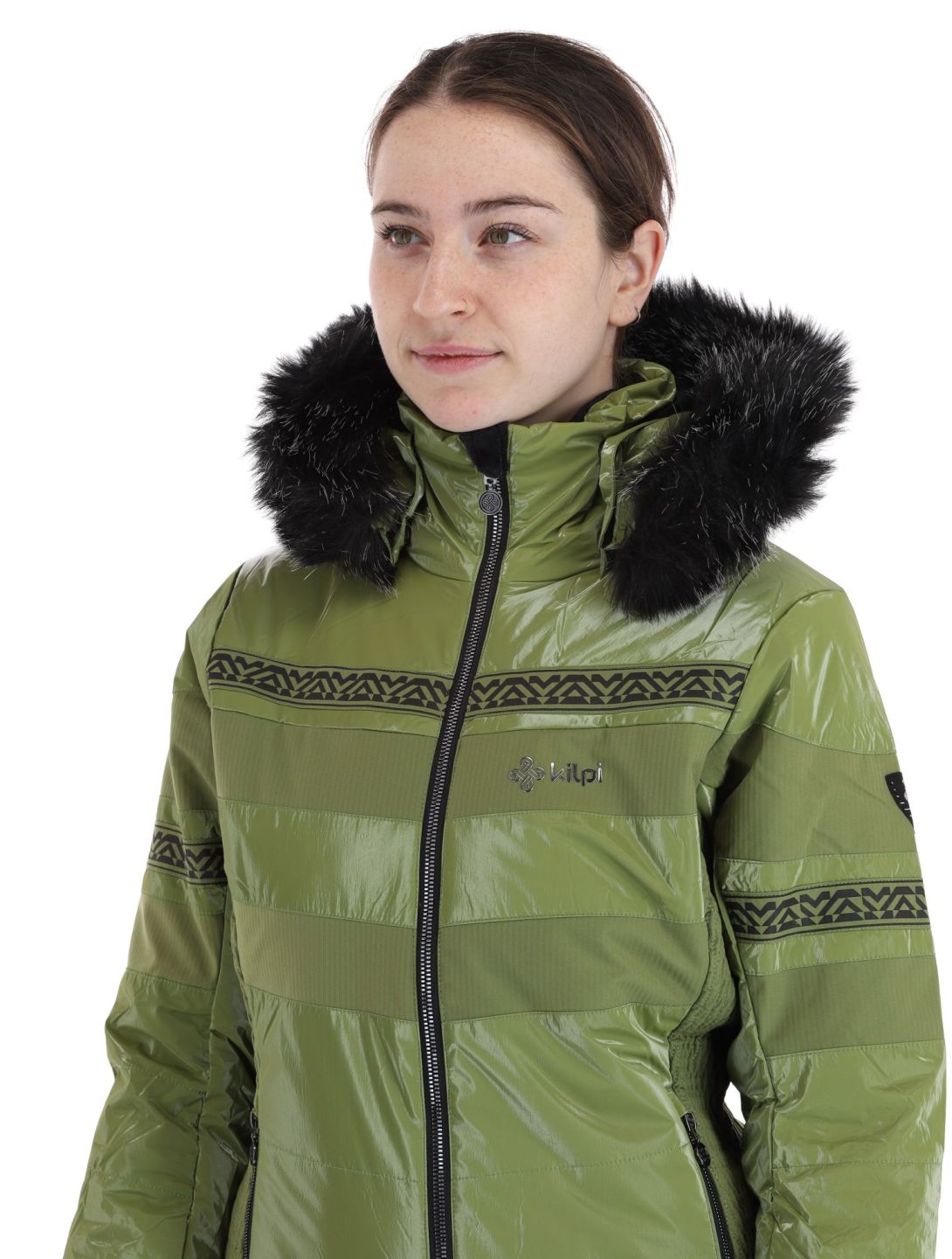 Kilpi, Dalila-W chaqueta de esquí mujeres Green verde 