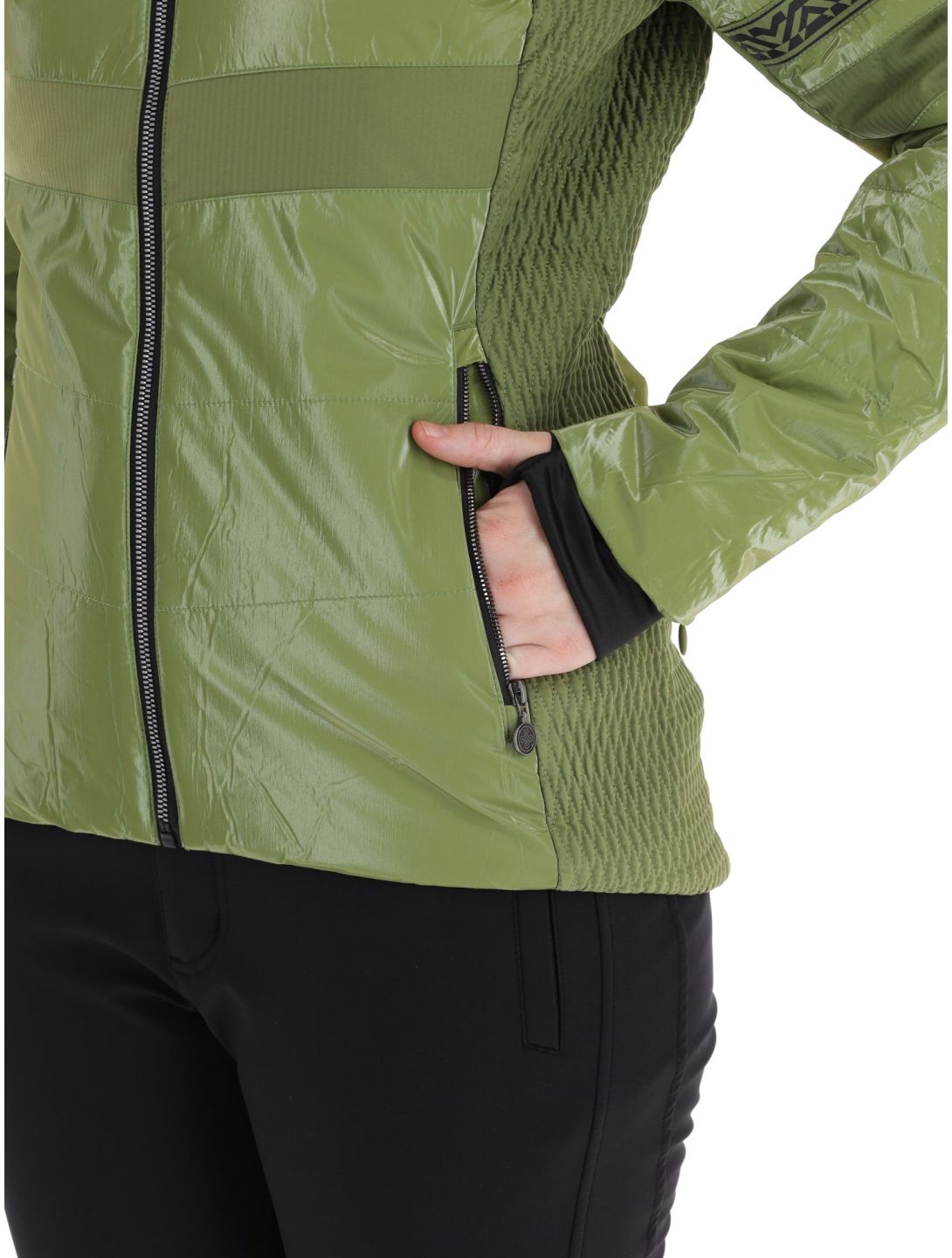 Kilpi, Dalila-W chaqueta de esquí mujeres Green verde 