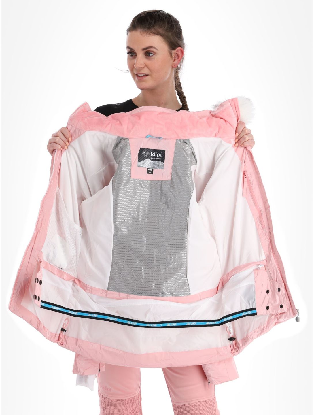 Kilpi, Dalila-W chaqueta de esquí mujeres Lady Pink rosa 