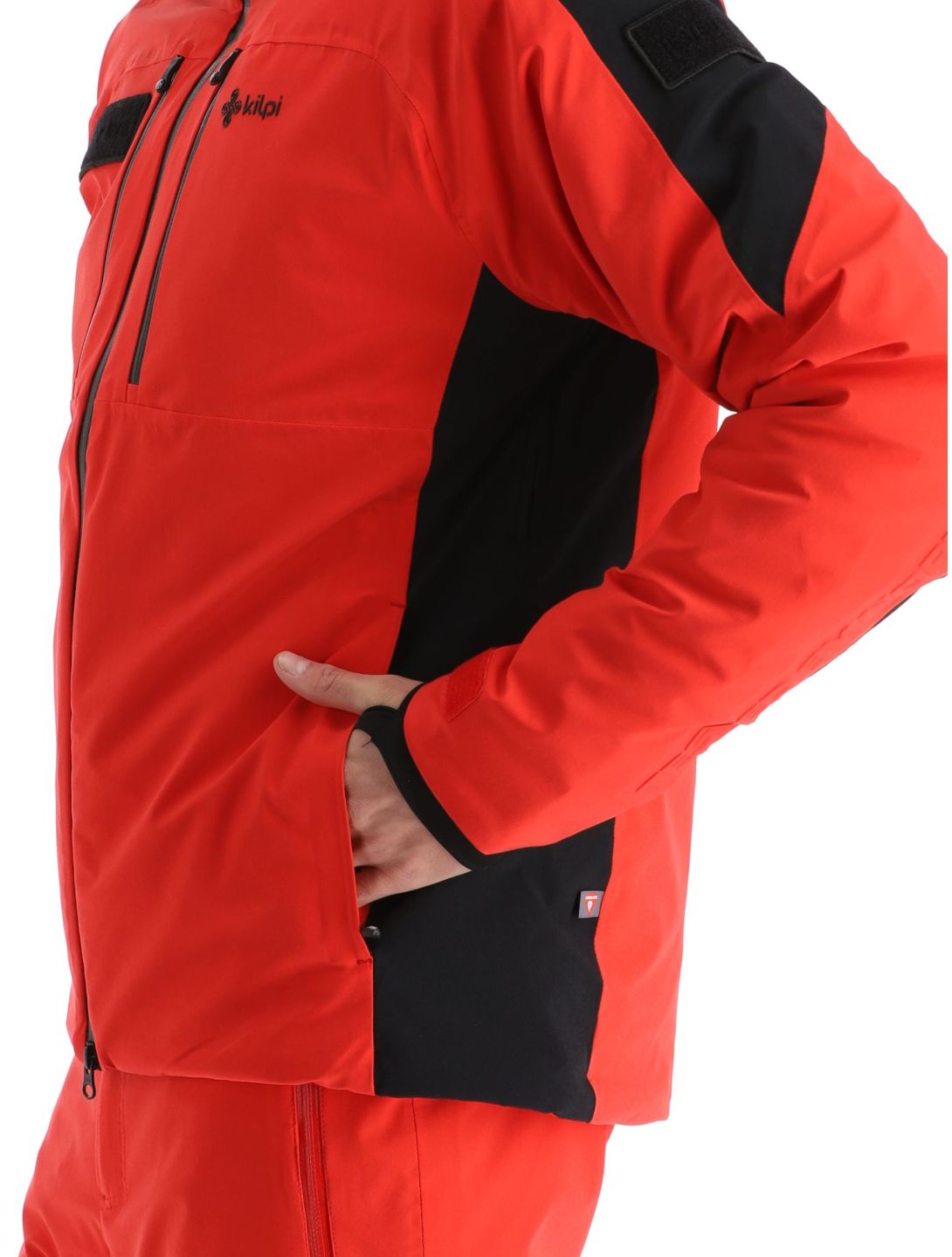 Kilpi, Dexen-M chaqueta de esquí hombres Red negro, rojo 