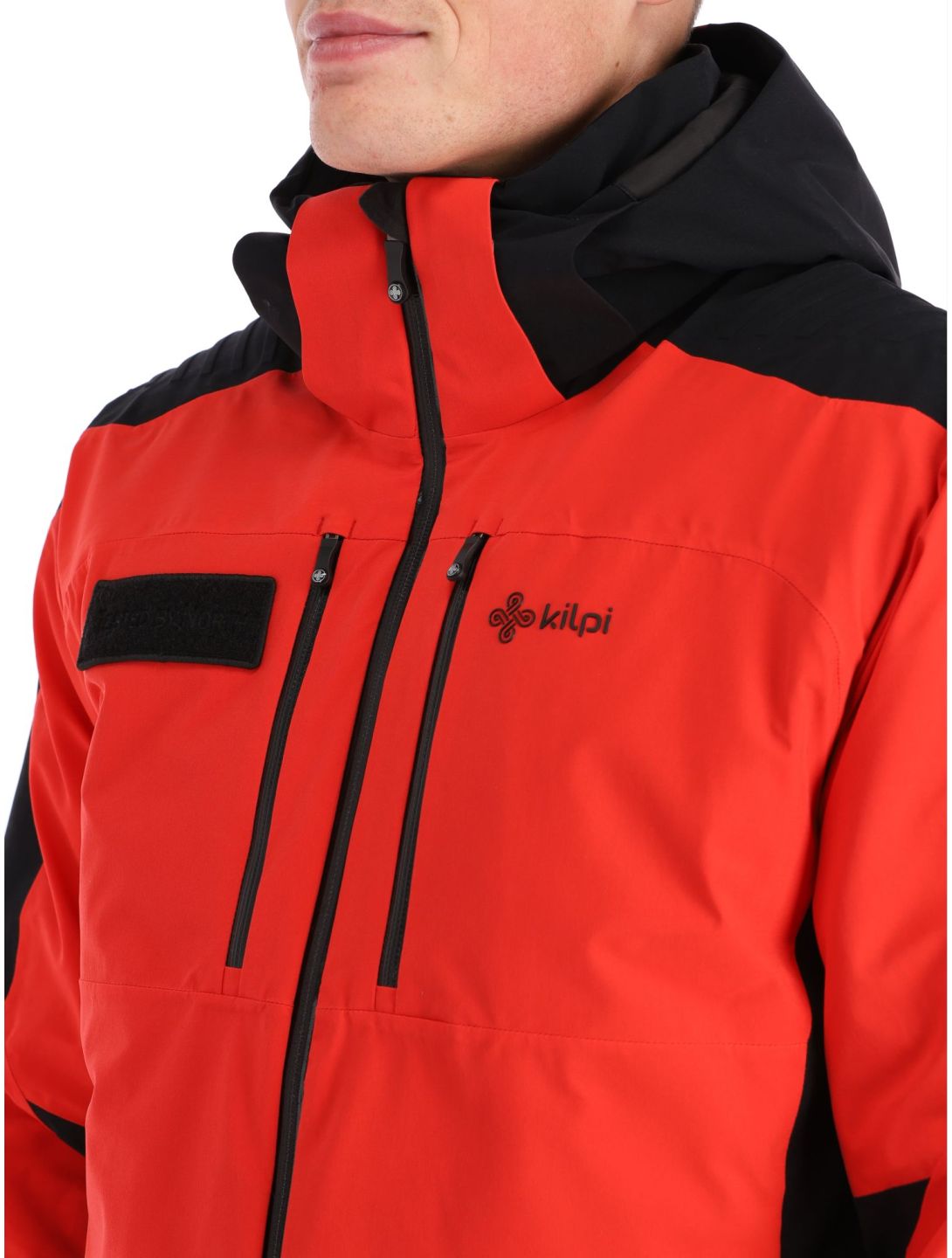 Kilpi, Dexen-M chaqueta de esquí hombres Red negro, rojo 