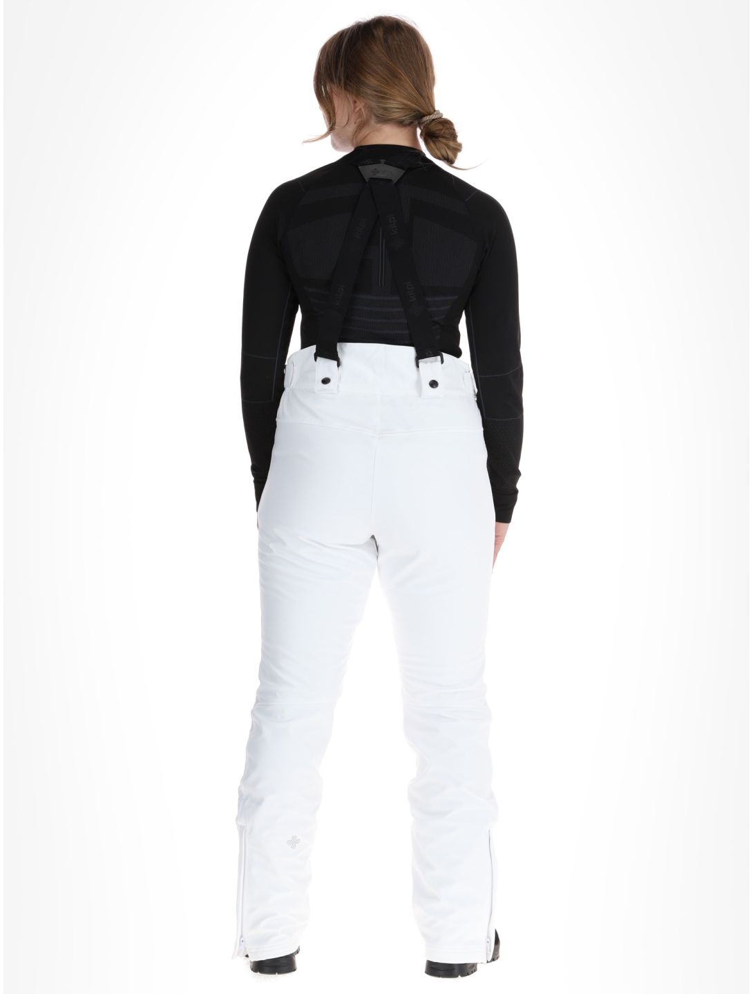 Kilpi, DIONE pantalones de esquí softshell mujeres White blanco 