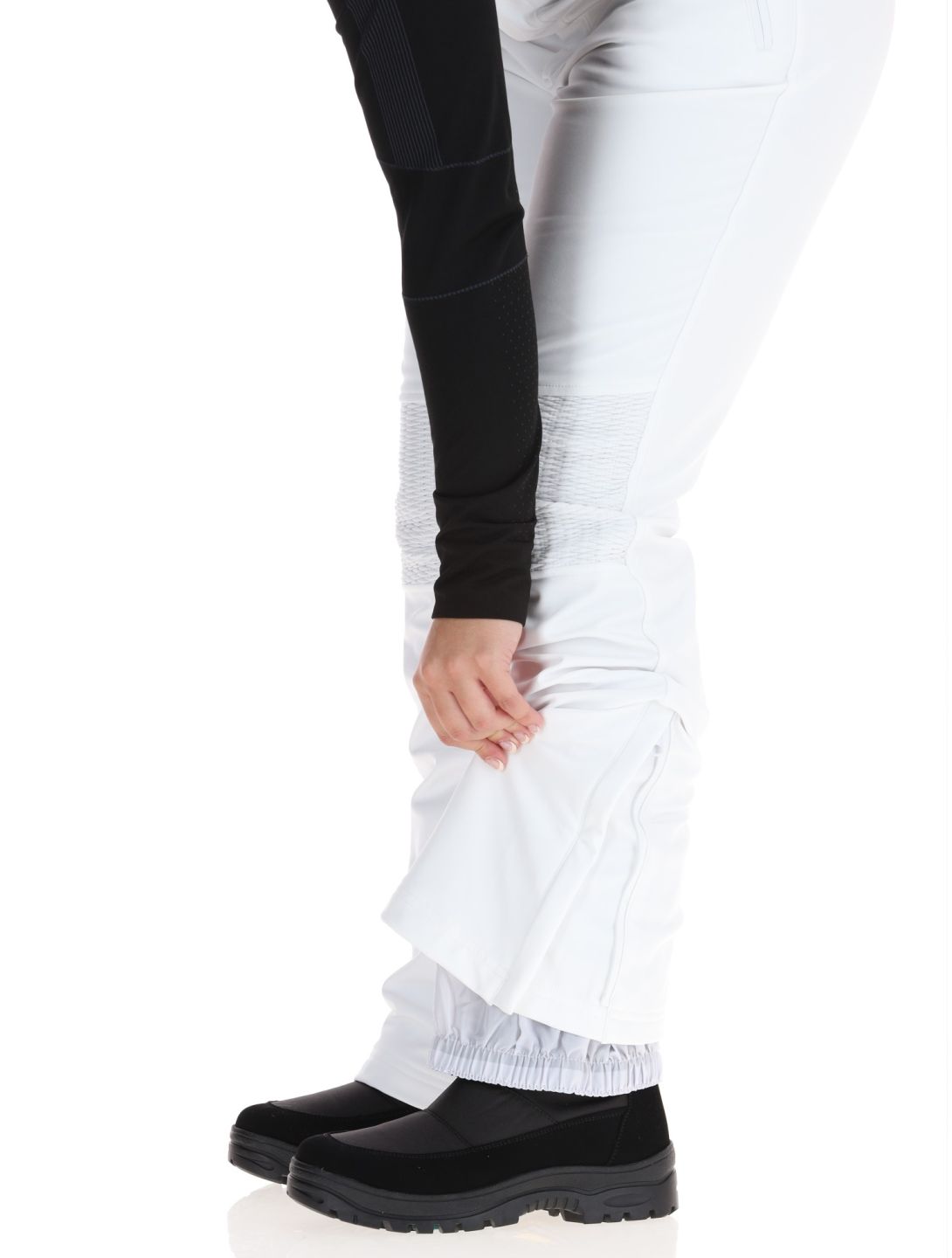 Kilpi, DIONE pantalones de esquí softshell mujeres White blanco 