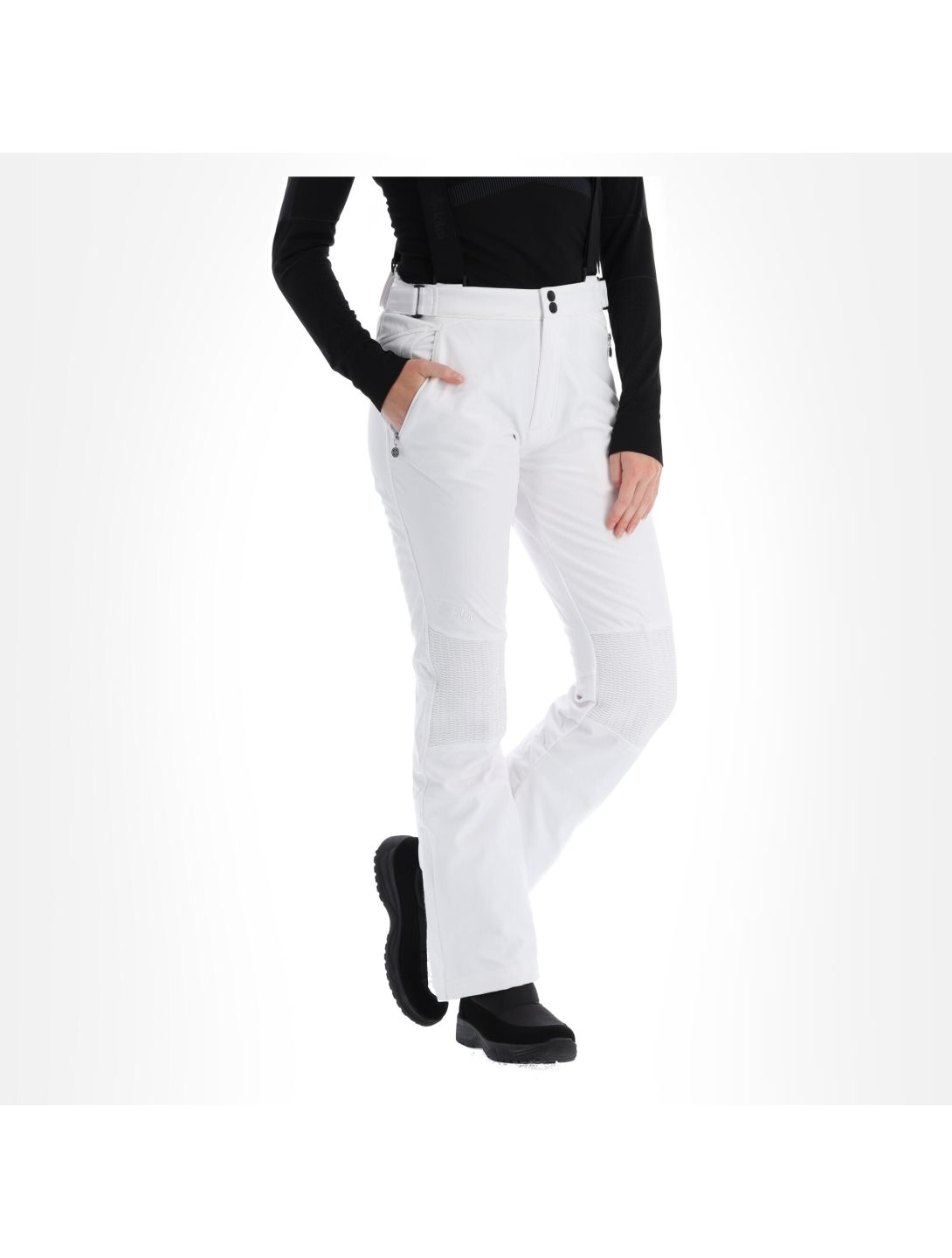 Kilpi, Dione-W pantalones de esquí mujeres blanco 