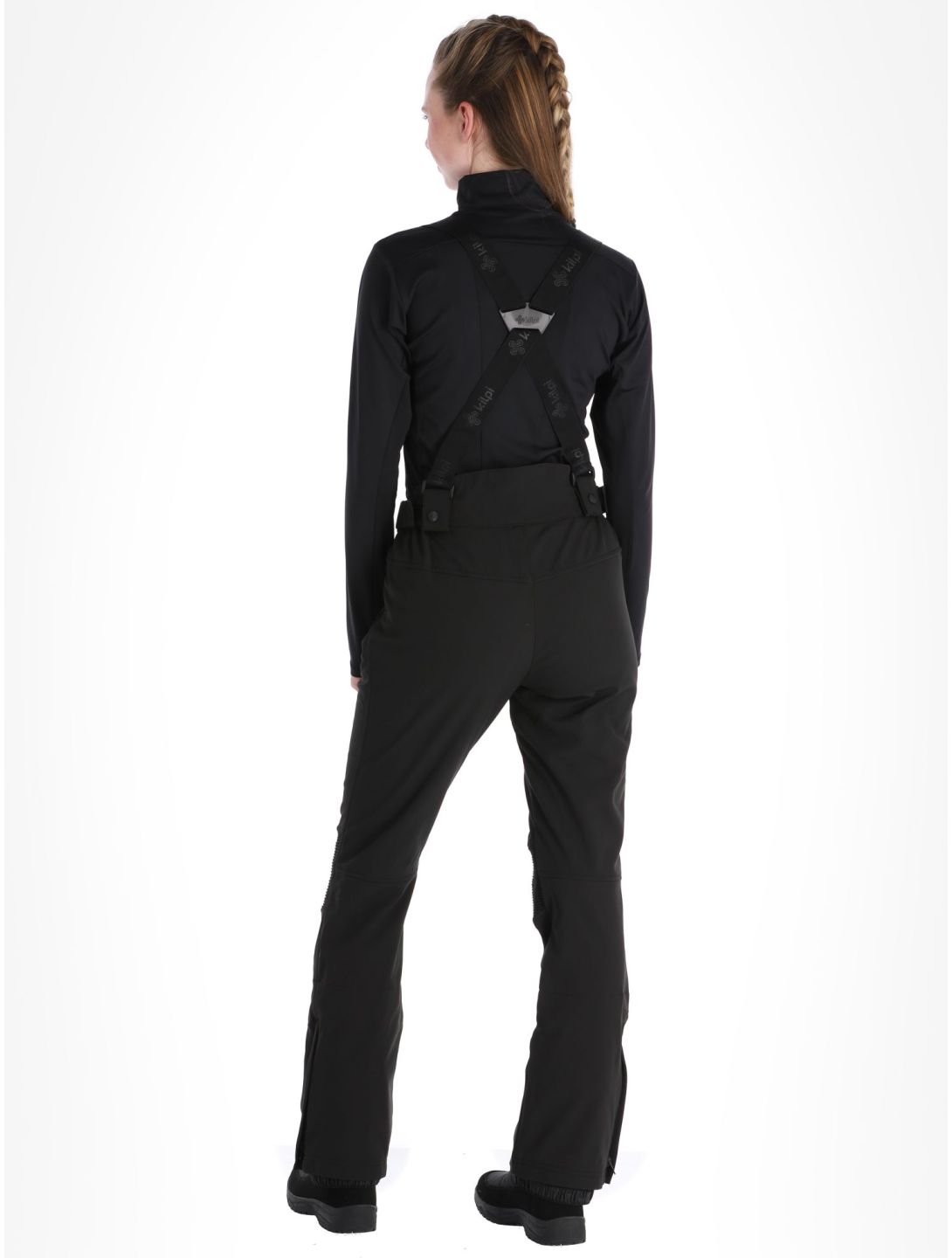 Kilpi, Dione-W pantalones de esquí softshell mujeres Black negro 