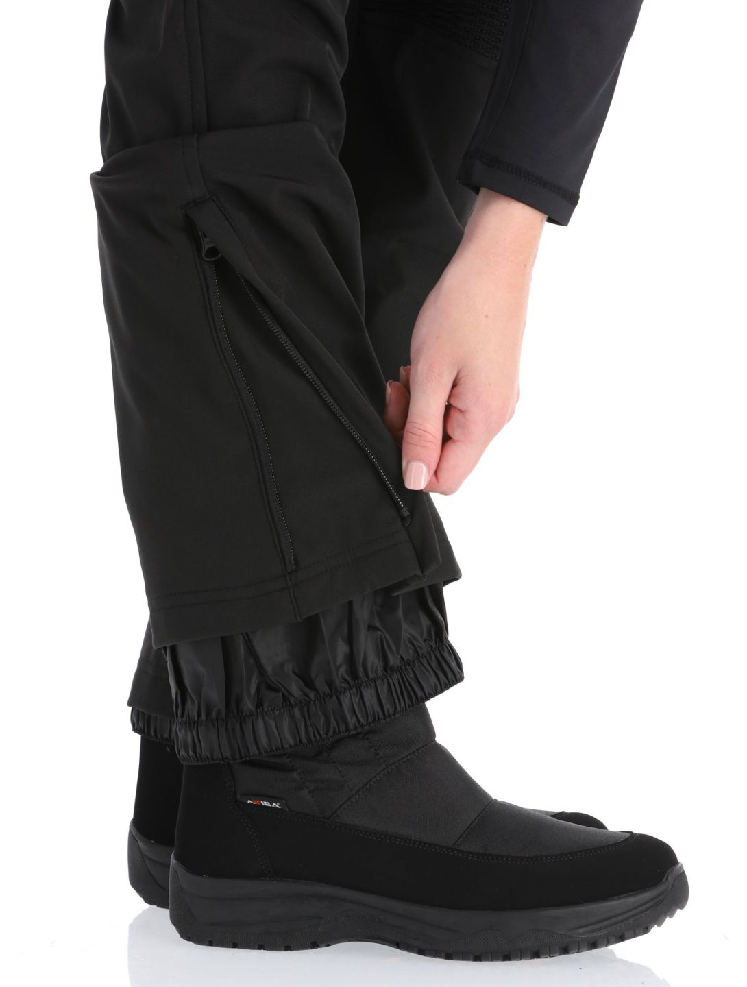 Kilpi, Dione-W pantalones de esquí softshell mujeres Black negro 