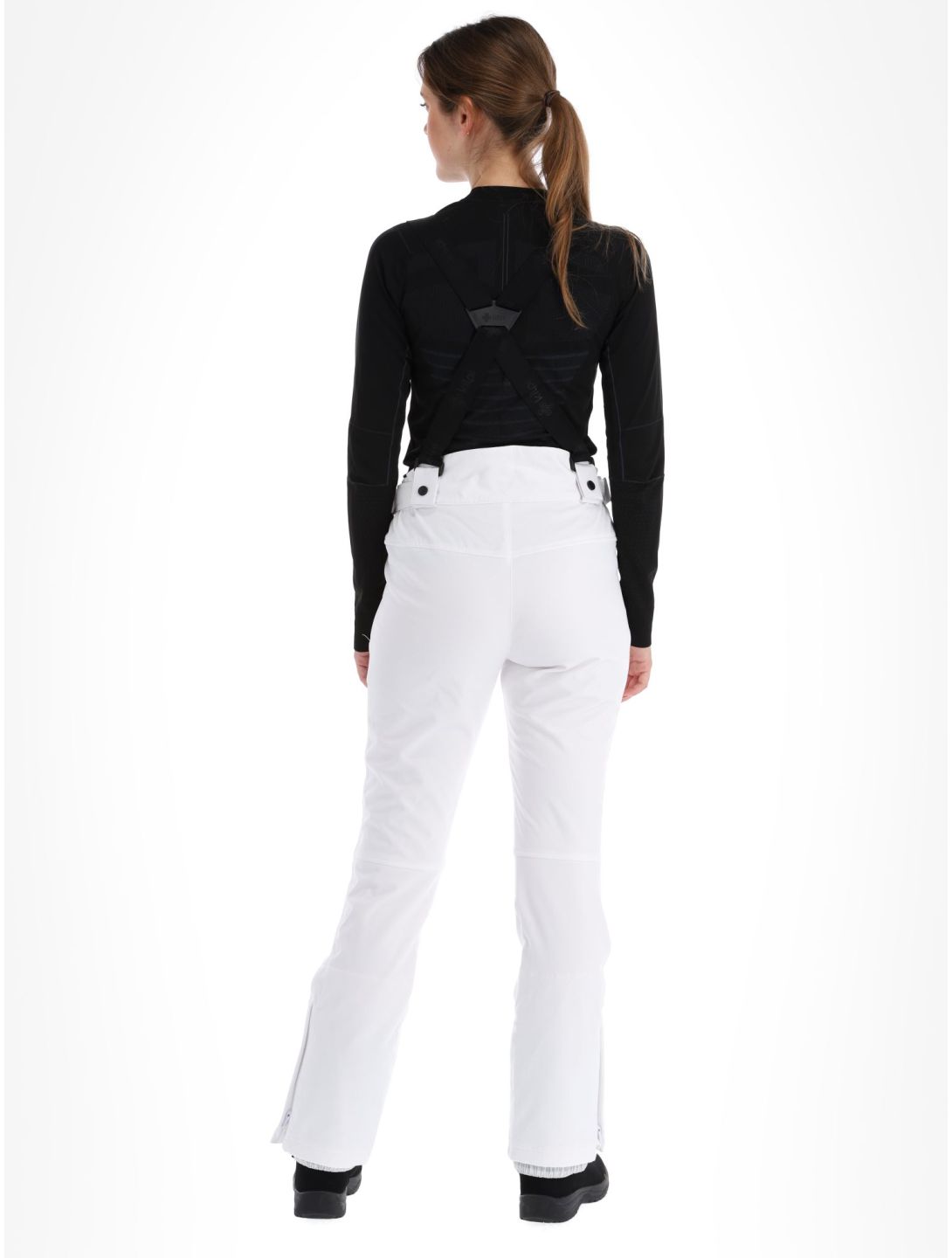 Kilpi, Dione-W pantalones de esquí softshell mujeres White blanco 