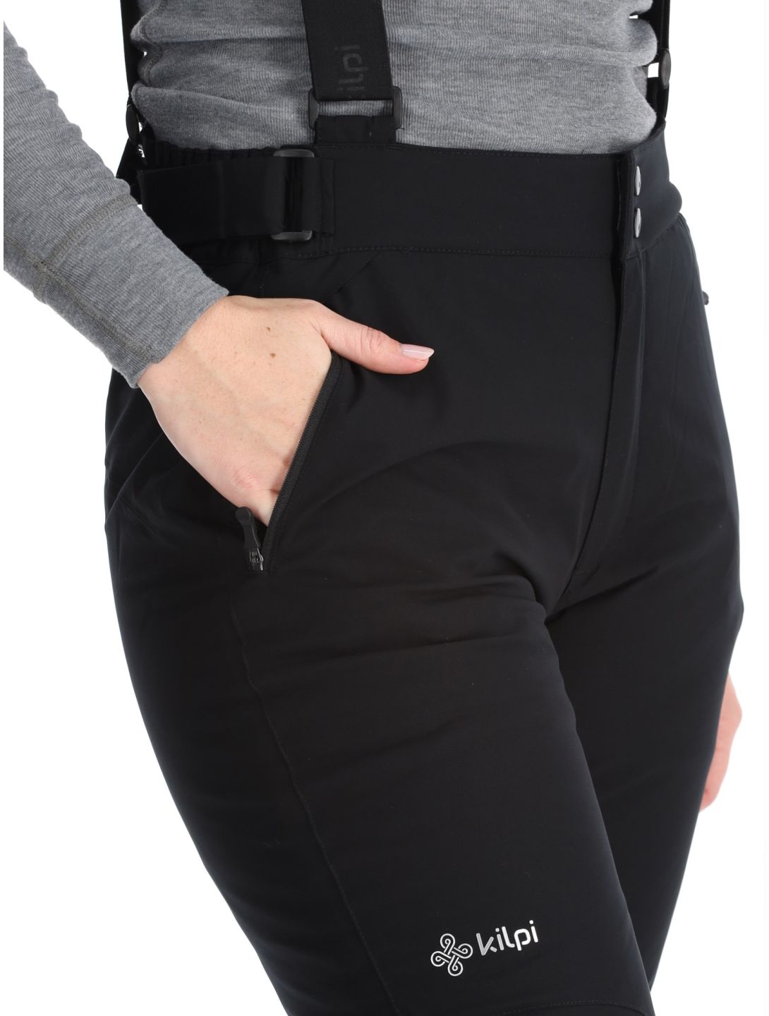 Kilpi, ELARE pantalones de esquí mujeres Black negro 