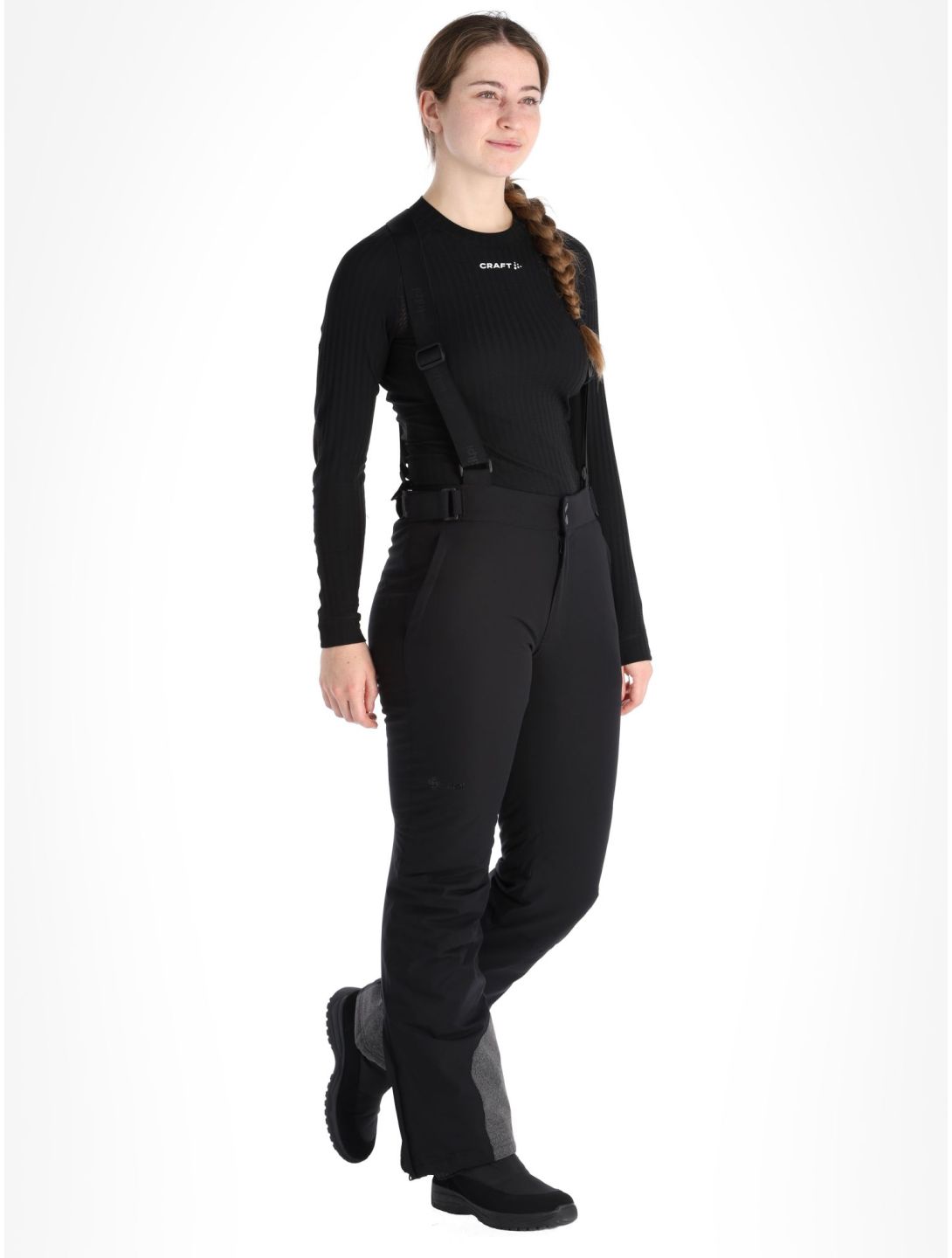 Kilpi, Elare-W pantalones de esquí mujeres Black negro 