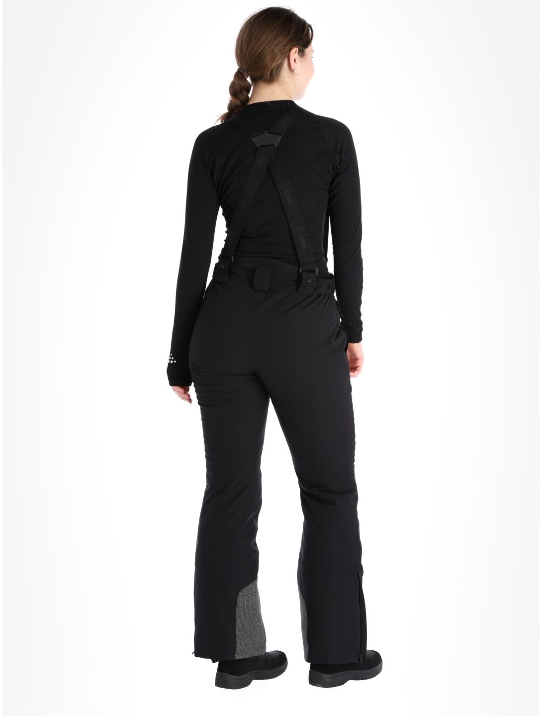 Kilpi, Elare-W pantalones de esquí mujeres Black negro 