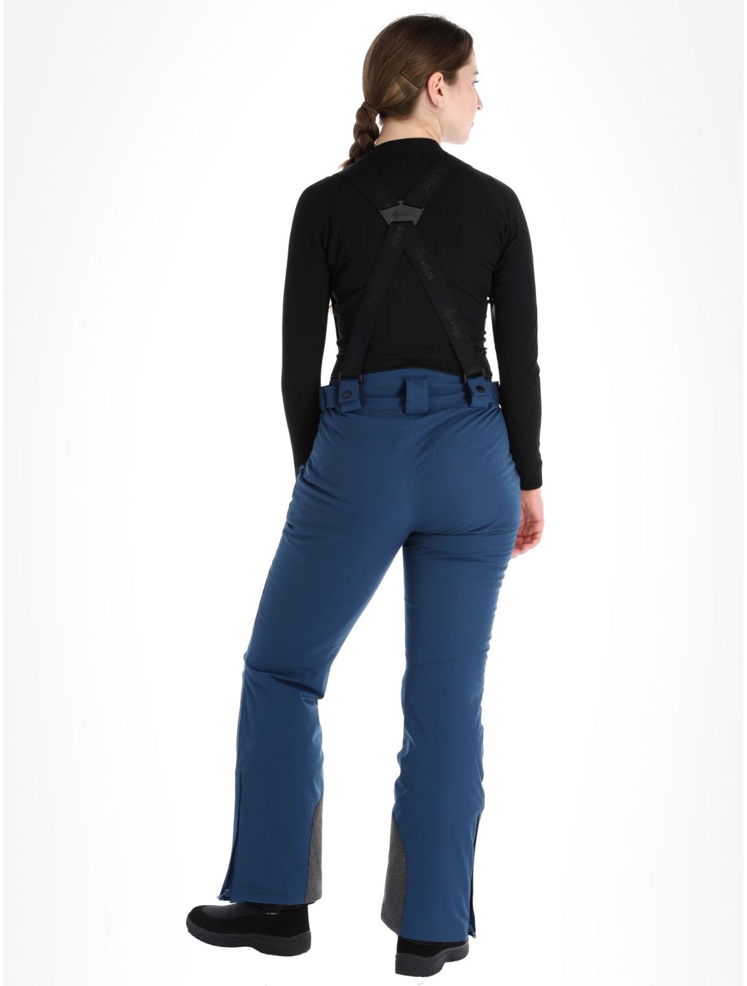 Kilpi, Elare-W pantalones de esquí mujeres Dark Blue azul 