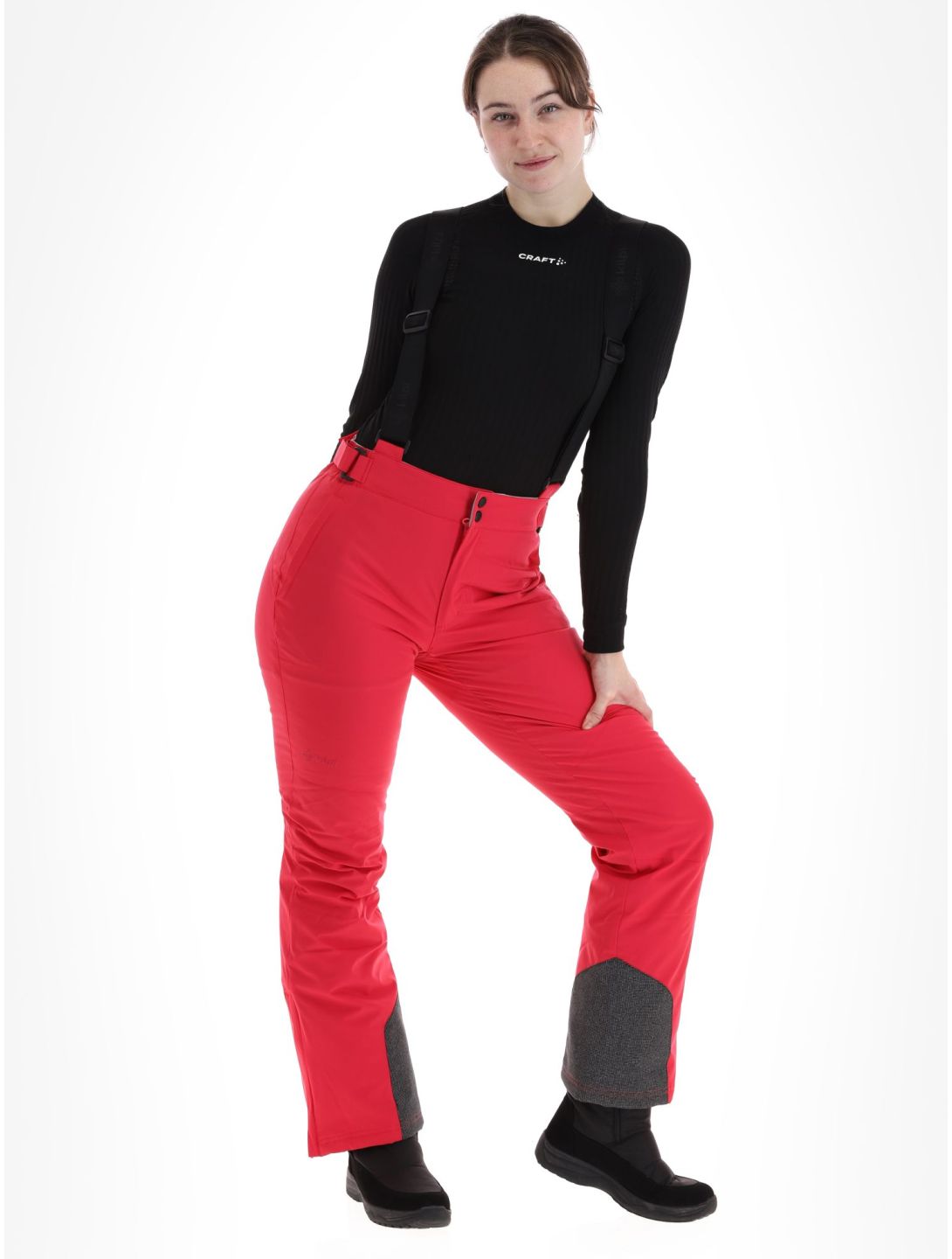 Kilpi, Elare-W pantalones de esquí mujeres Pink rosa 