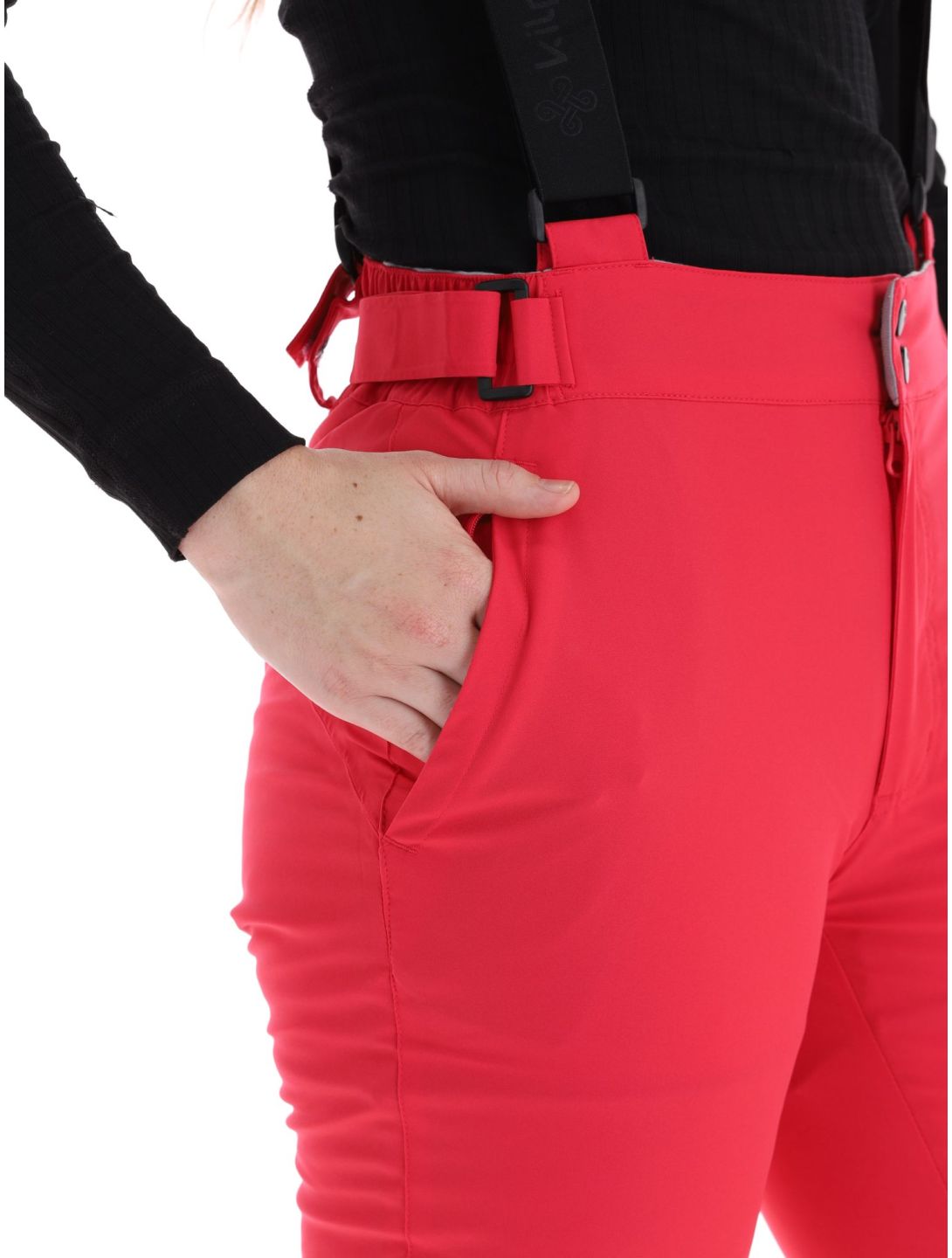 Kilpi, Elare-W pantalones de esquí mujeres Pink rosa 