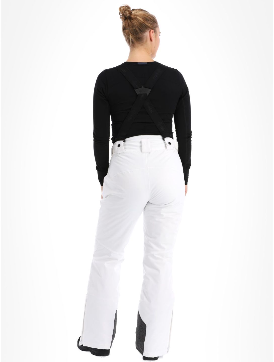 Kilpi, Elare-W pantalones de esquí mujeres White blanco 