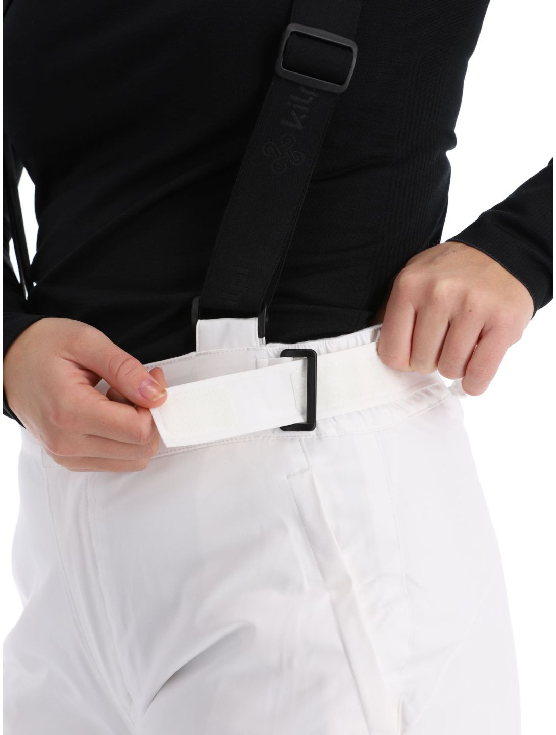 Kilpi, Elare-W pantalones de esquí mujeres White blanco 