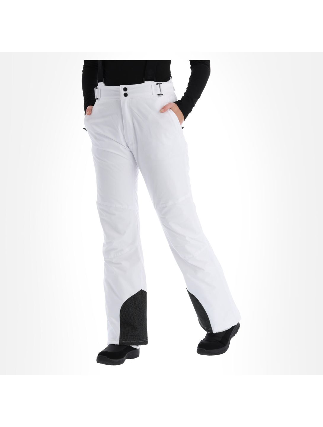 Kilpi, Elare-W pantalones de esquí mujeres blanco 