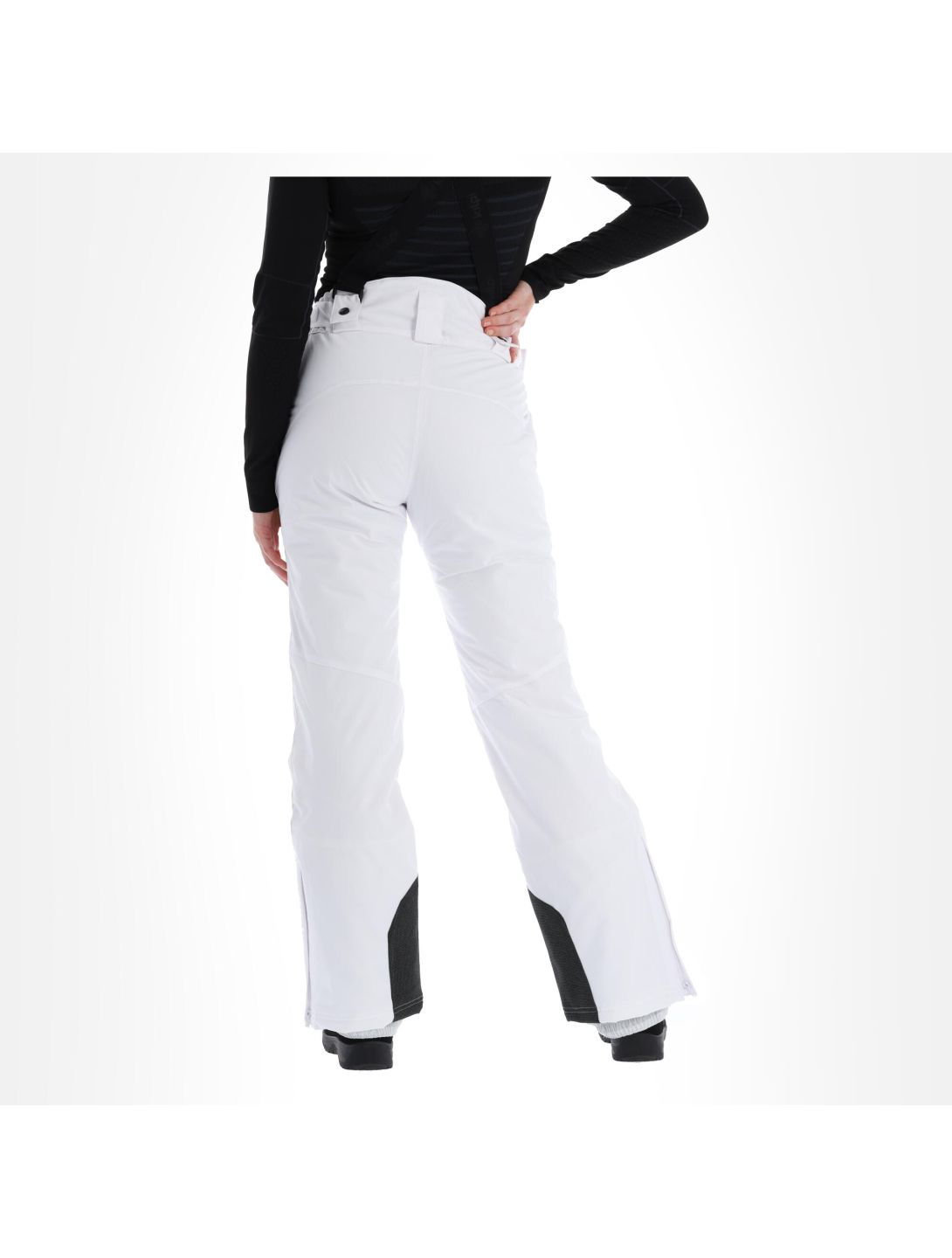 Kilpi, Elare-W pantalones de esquí mujeres blanco 