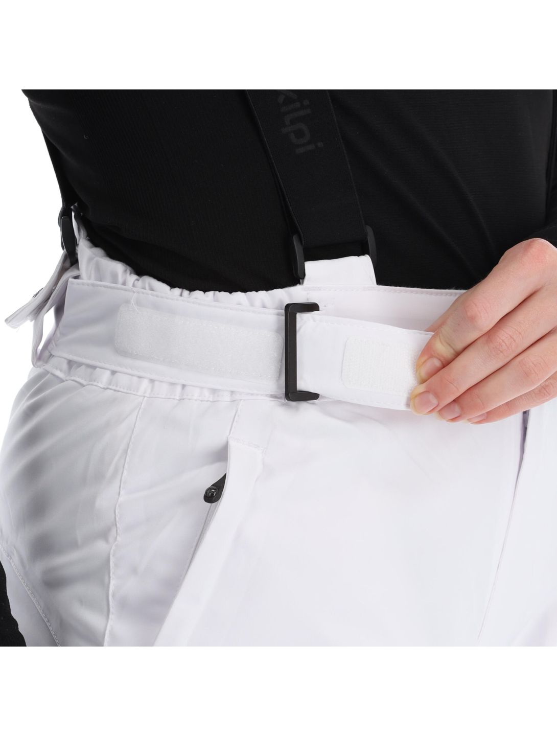 Kilpi, Elare-W pantalones de esquí mujeres blanco 