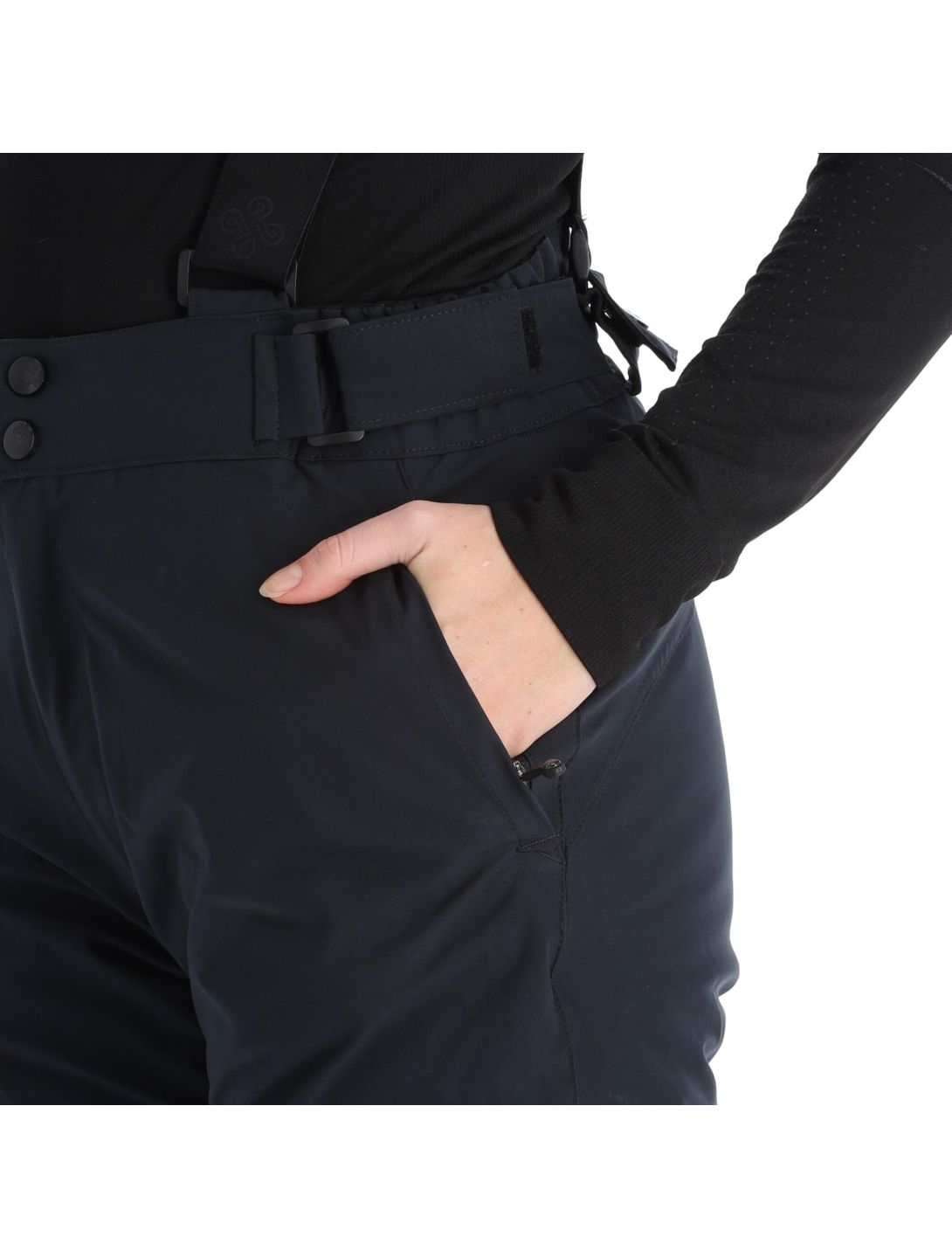 Kilpi, Elare-W pantalones de esquí mujeres negro 