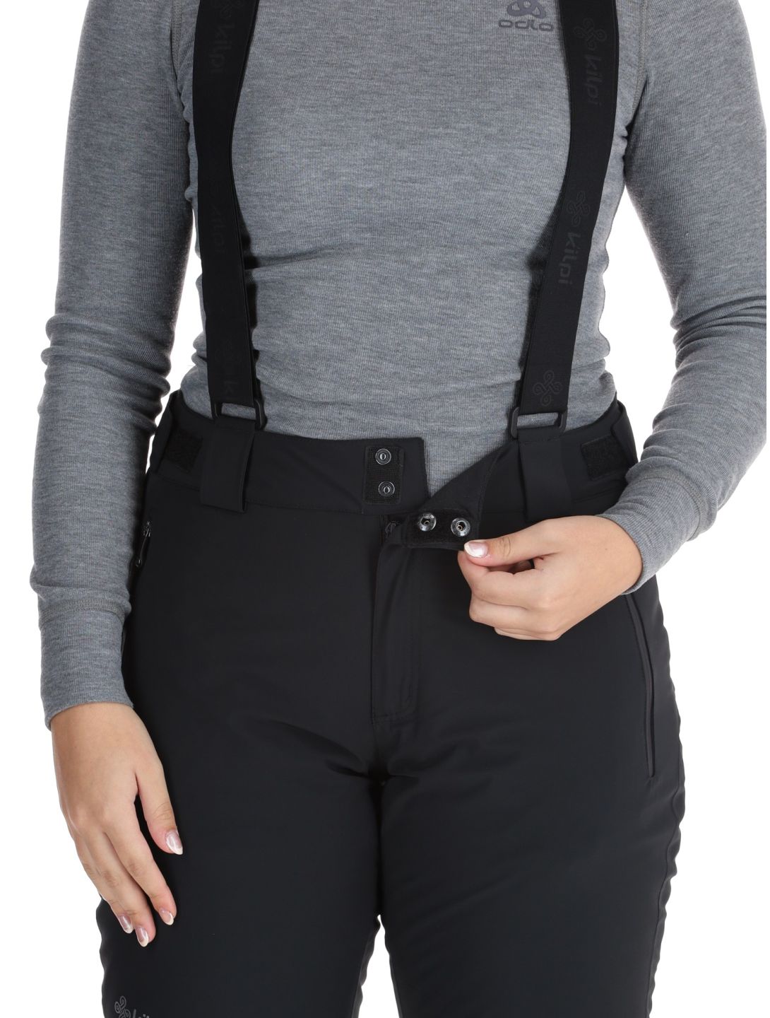 Kilpi, Eurina pantalones de esquí mujeres Black negro 