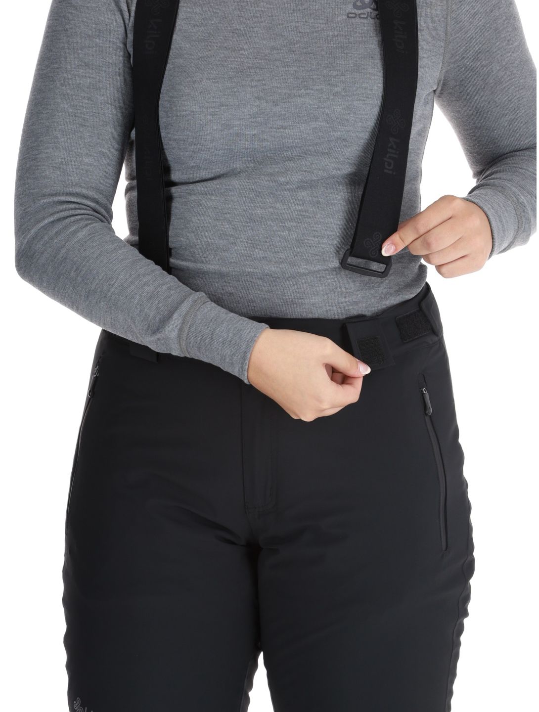 Kilpi, Eurina pantalones de esquí mujeres Black negro 