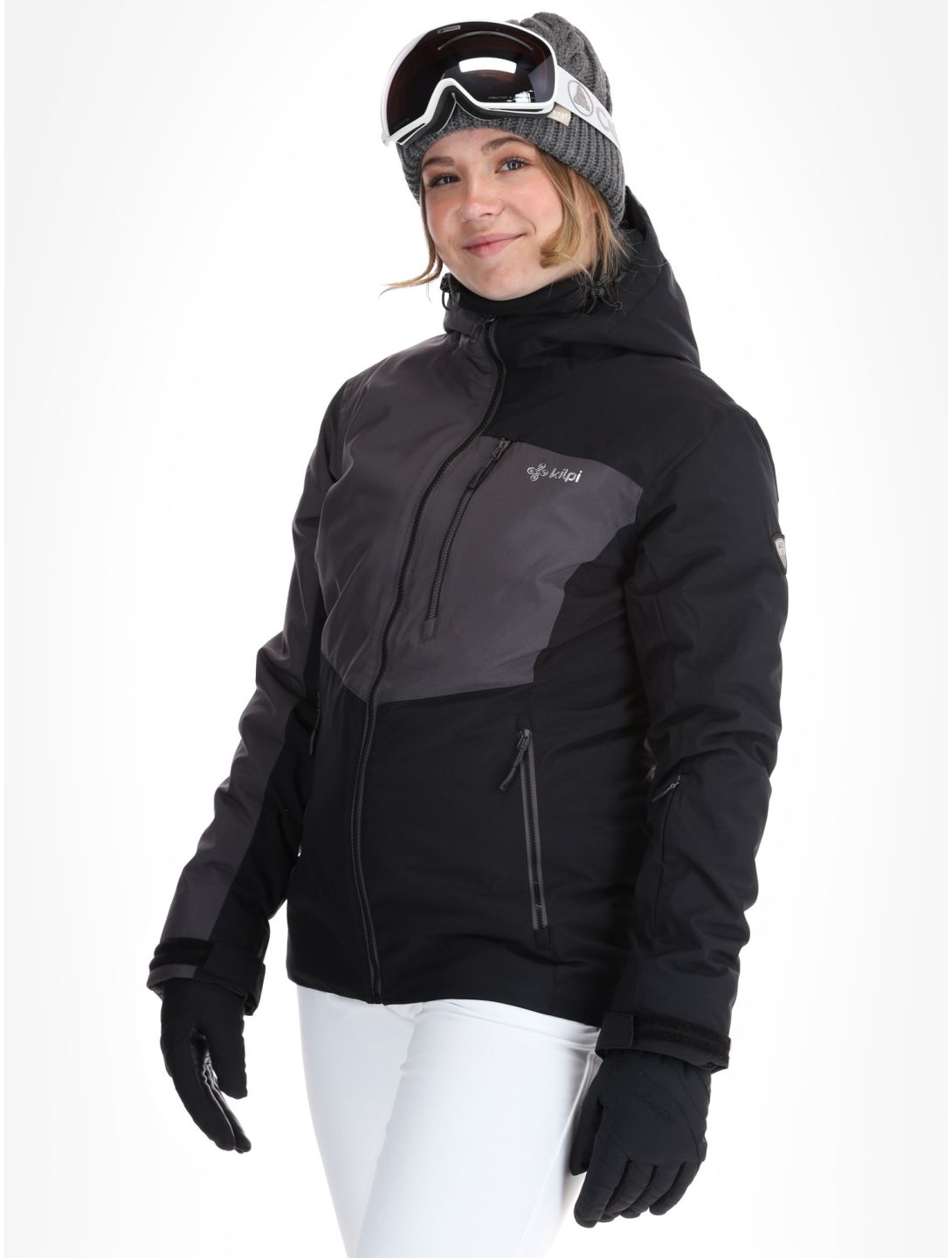 Kilpi, Flip chaqueta de esquí mujeres Black negro 