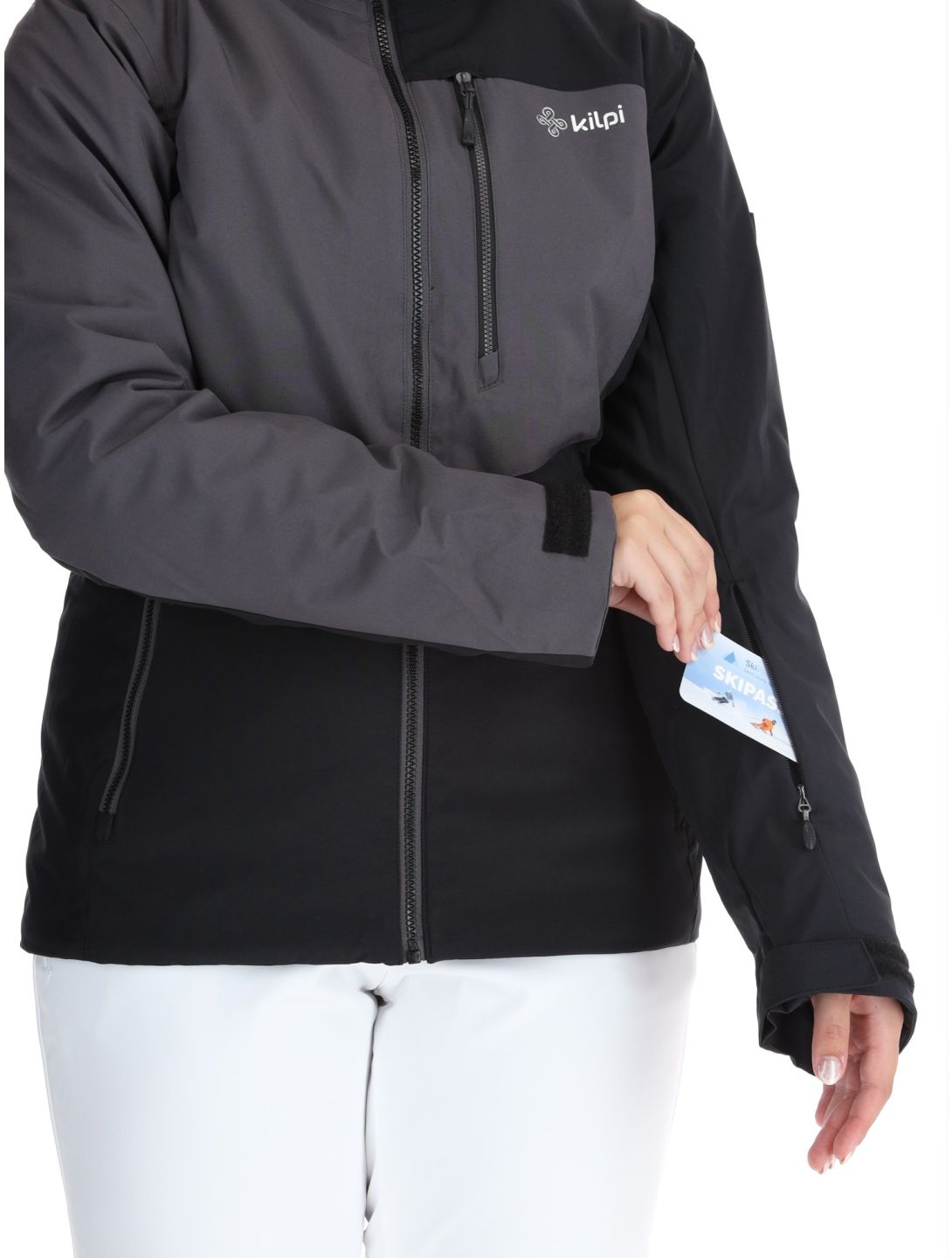 Kilpi, Flip chaqueta de esquí mujeres Black negro 