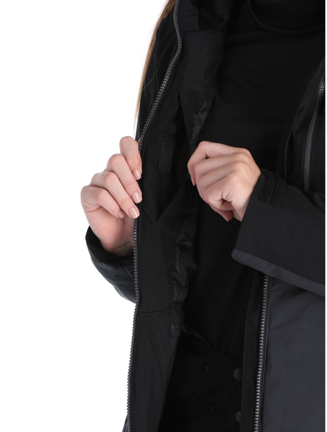 Kilpi, Flip-W chaqueta de esquí mujeres Black negro 