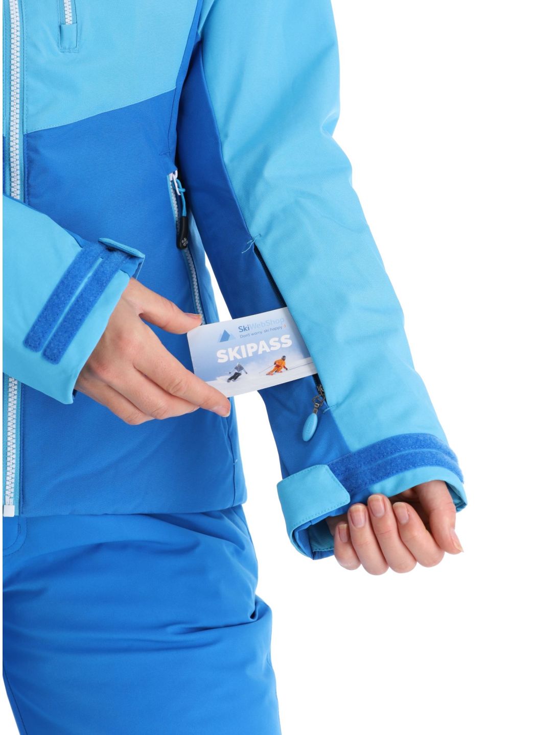 Kilpi, Flip-W chaqueta de esquí mujeres Blue azul 