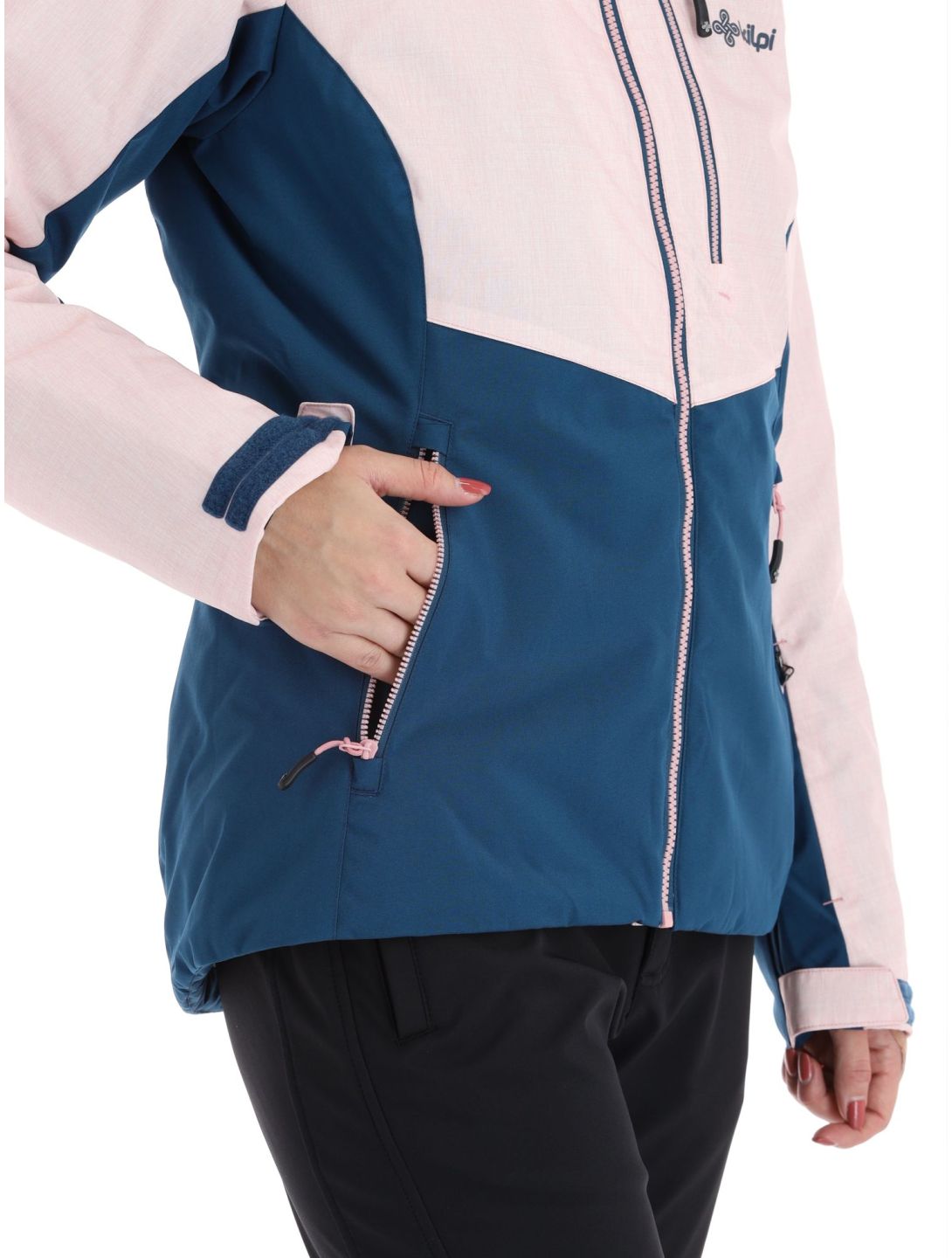 Kilpi, Flip-w chaqueta de esquí tallas extra grandes mujeres Lady Pink rosa 