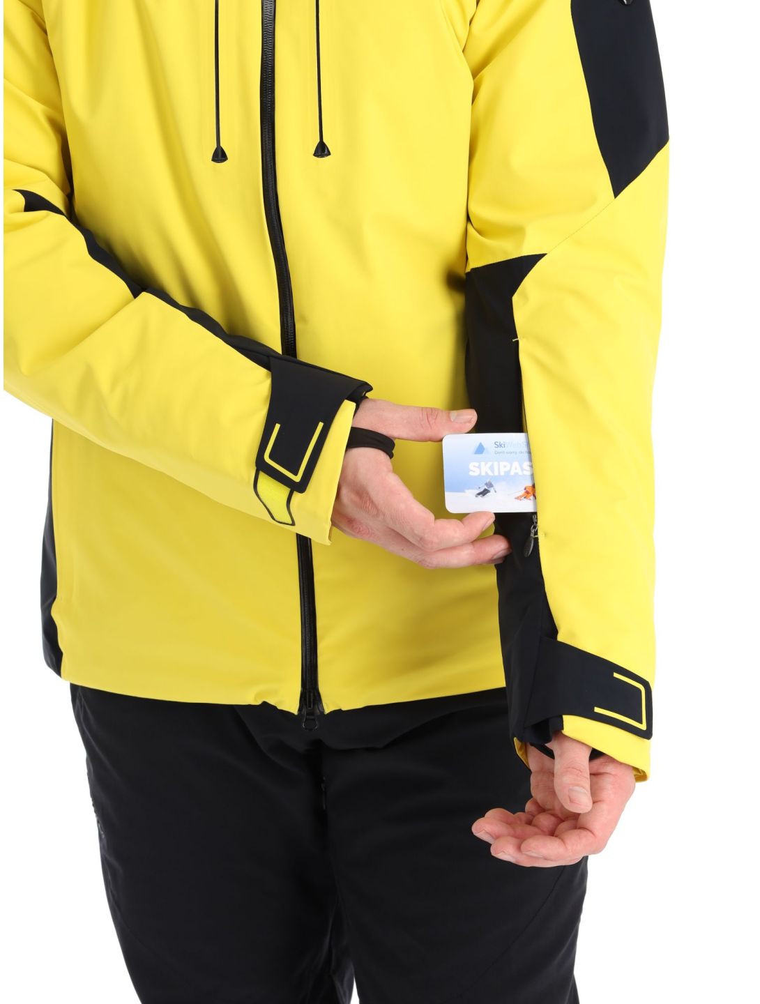 Kilpi, Hyder-M chaqueta de esquí hombres Yellow amarillo, negro 