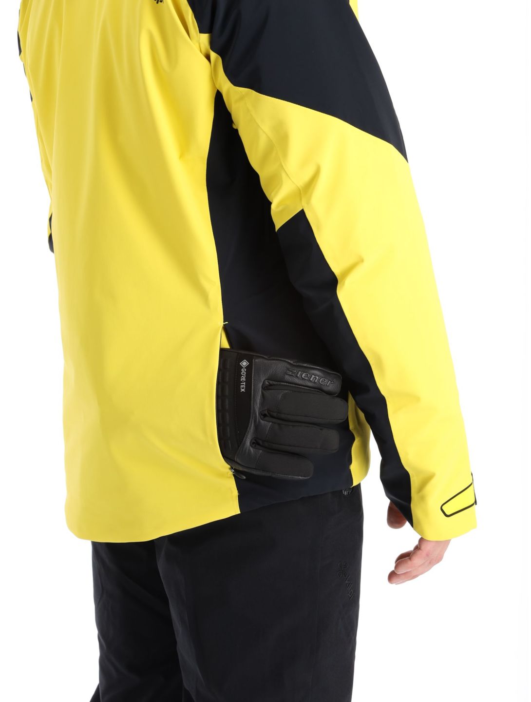 Kilpi, Hyder-M chaqueta de esquí hombres Yellow amarillo, negro 