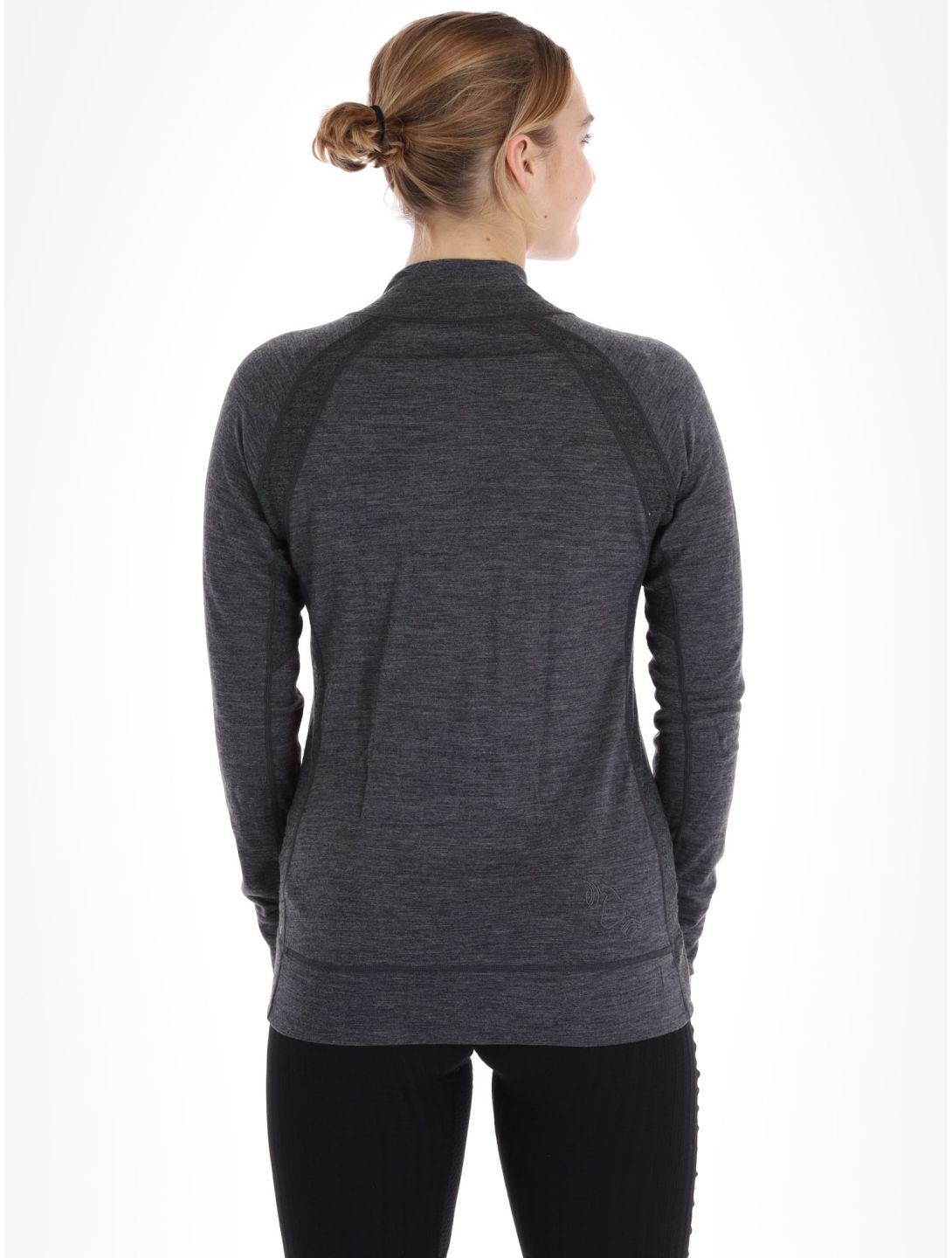 Kilpi, Jager-W camisa termoactiva mujeres Dark Grey gris 