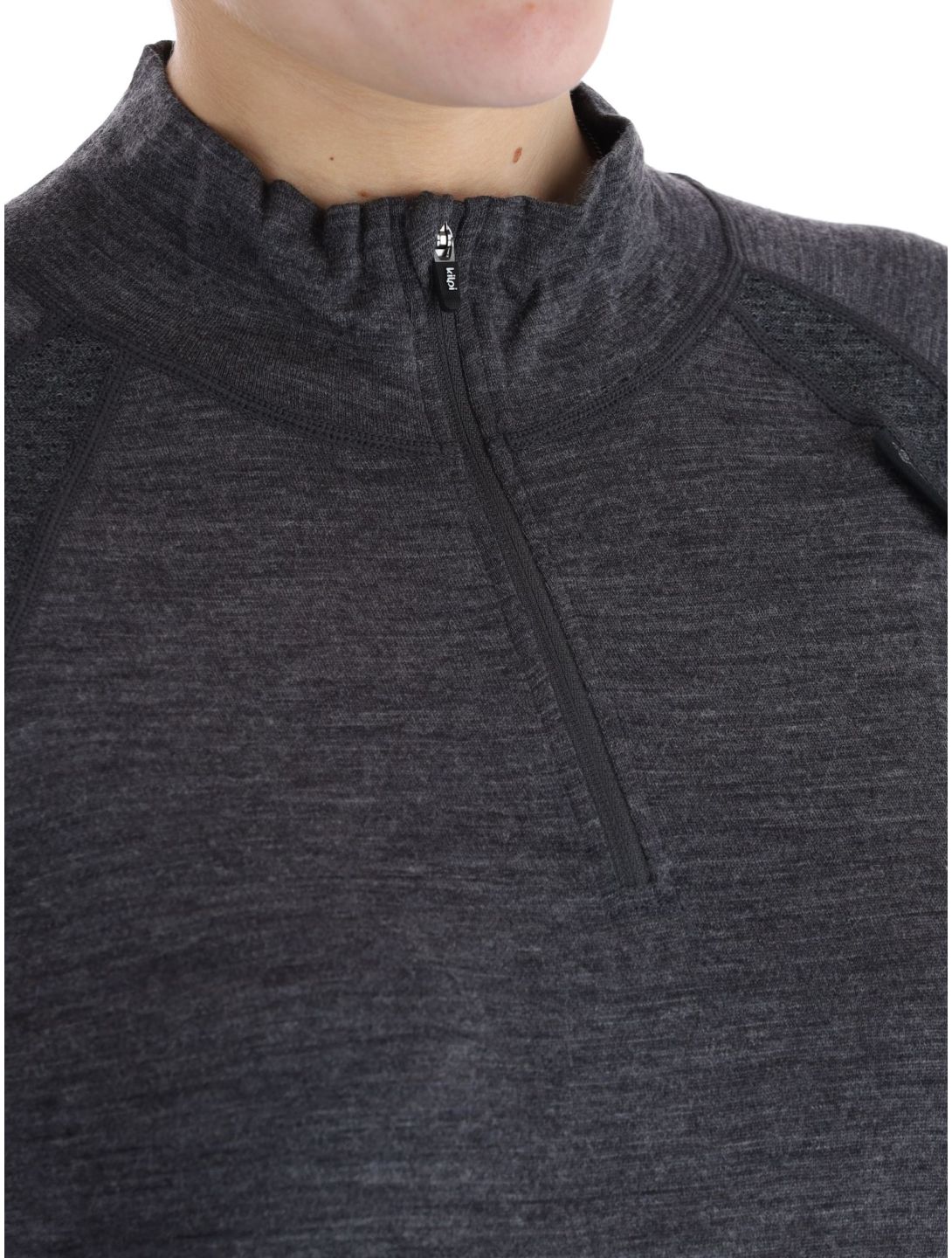 Kilpi, Jager-W camisa termoactiva mujeres Dark Grey gris 