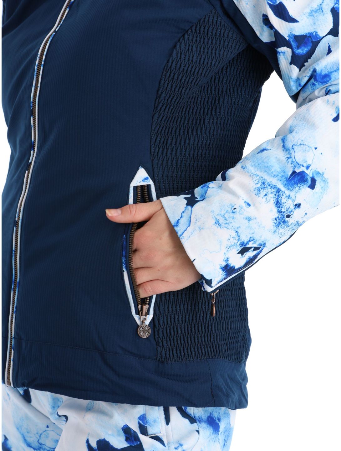 Kilpi, Lena-W chaqueta de esquí modelo calentado mujeres Dark Blue azul 