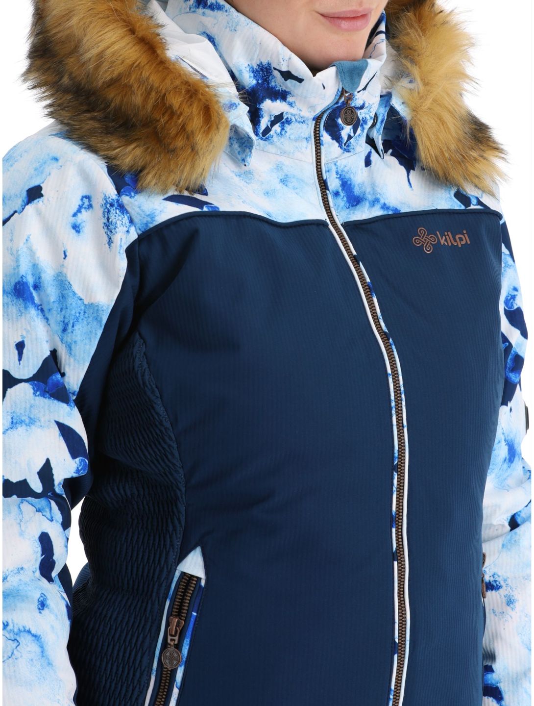 Kilpi, Lena-W chaqueta de esquí modelo calentado mujeres Dark Blue azul 