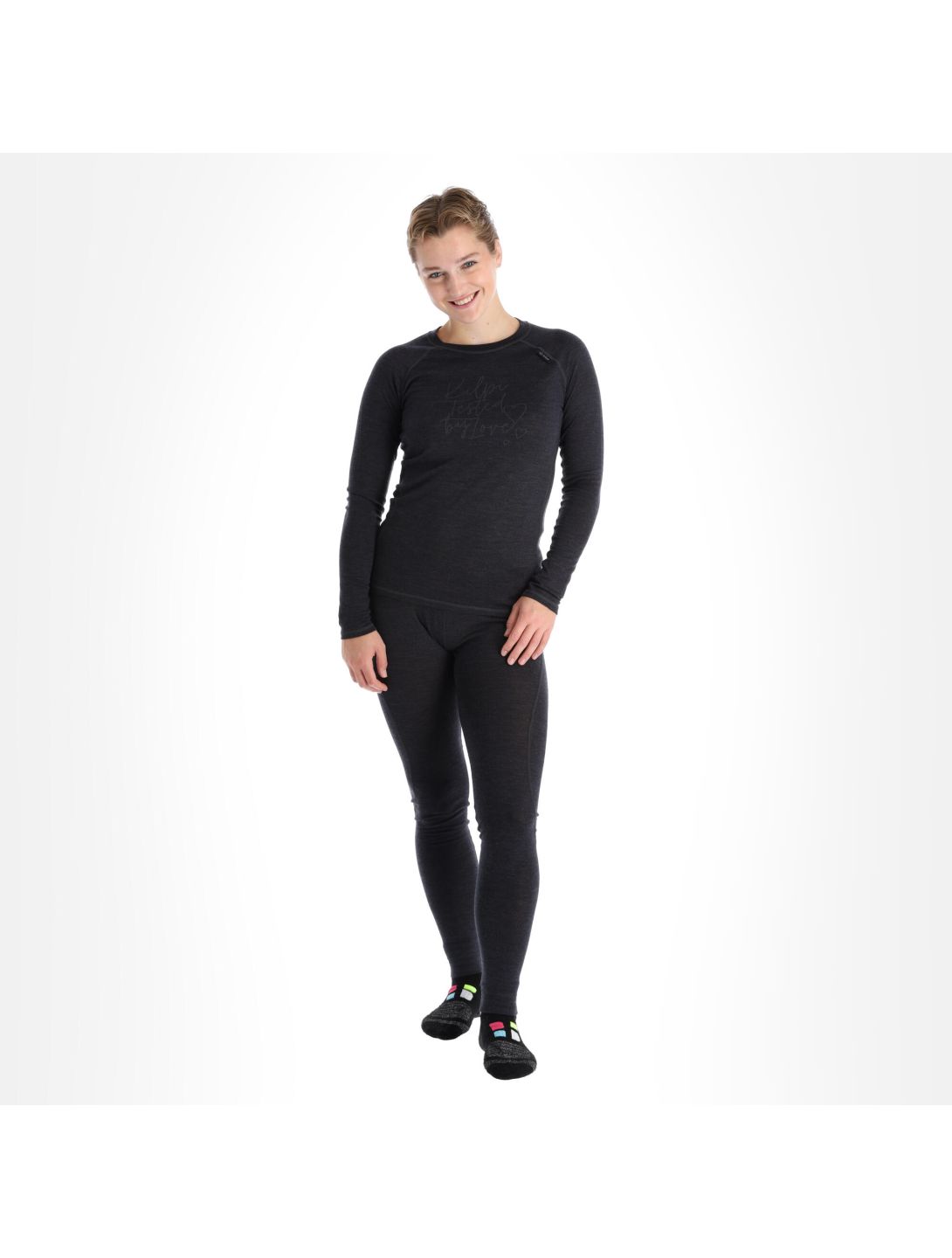 Kilpi, Mavora Top-W camisa termoactiva mujeres negro 