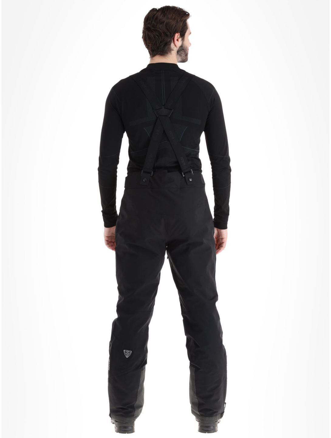 Kilpi, Methone-M pantalones de esquí hombres Black negro 